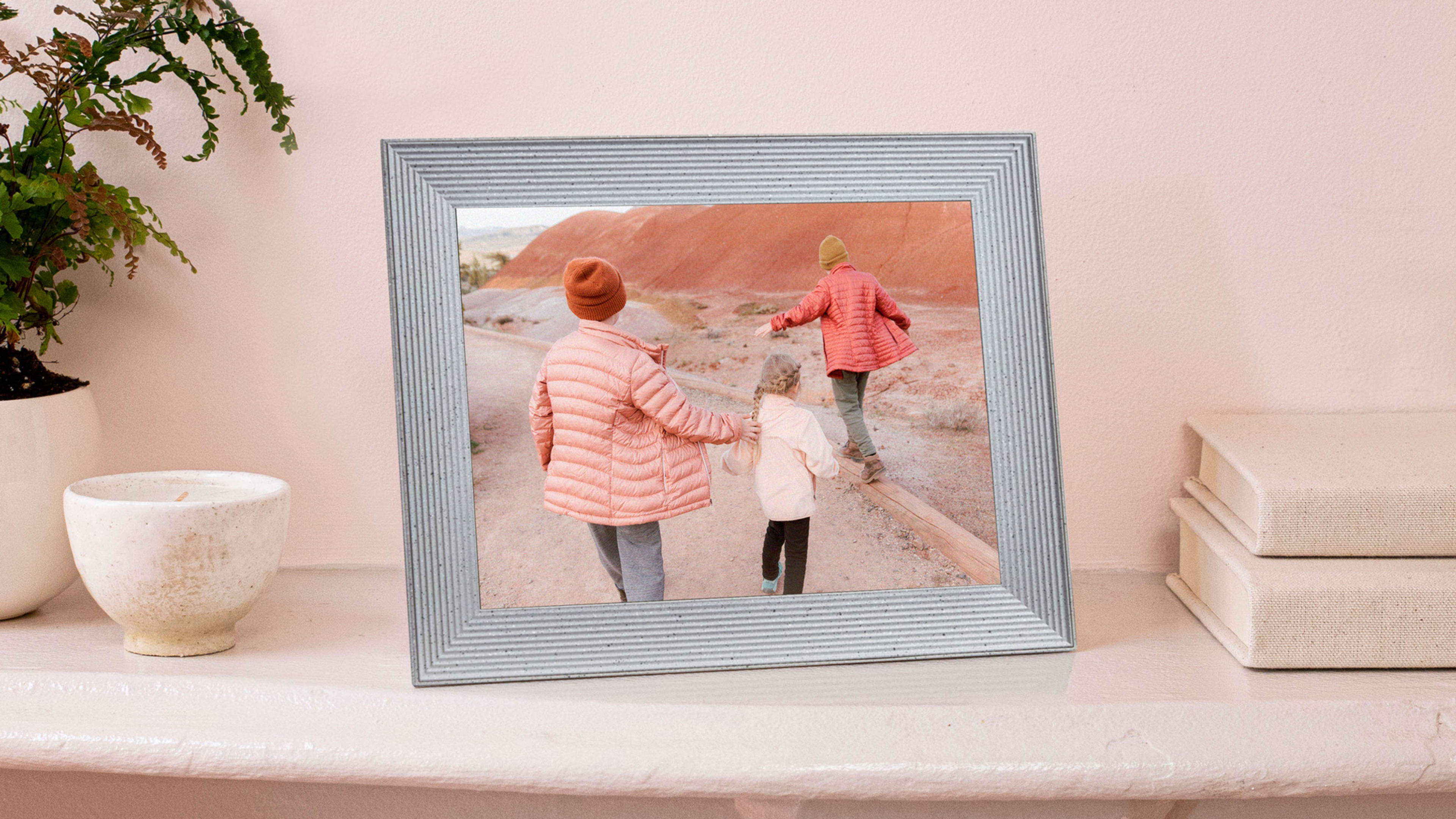 This simple, stylish digital picture frame has replaced social media in my life
