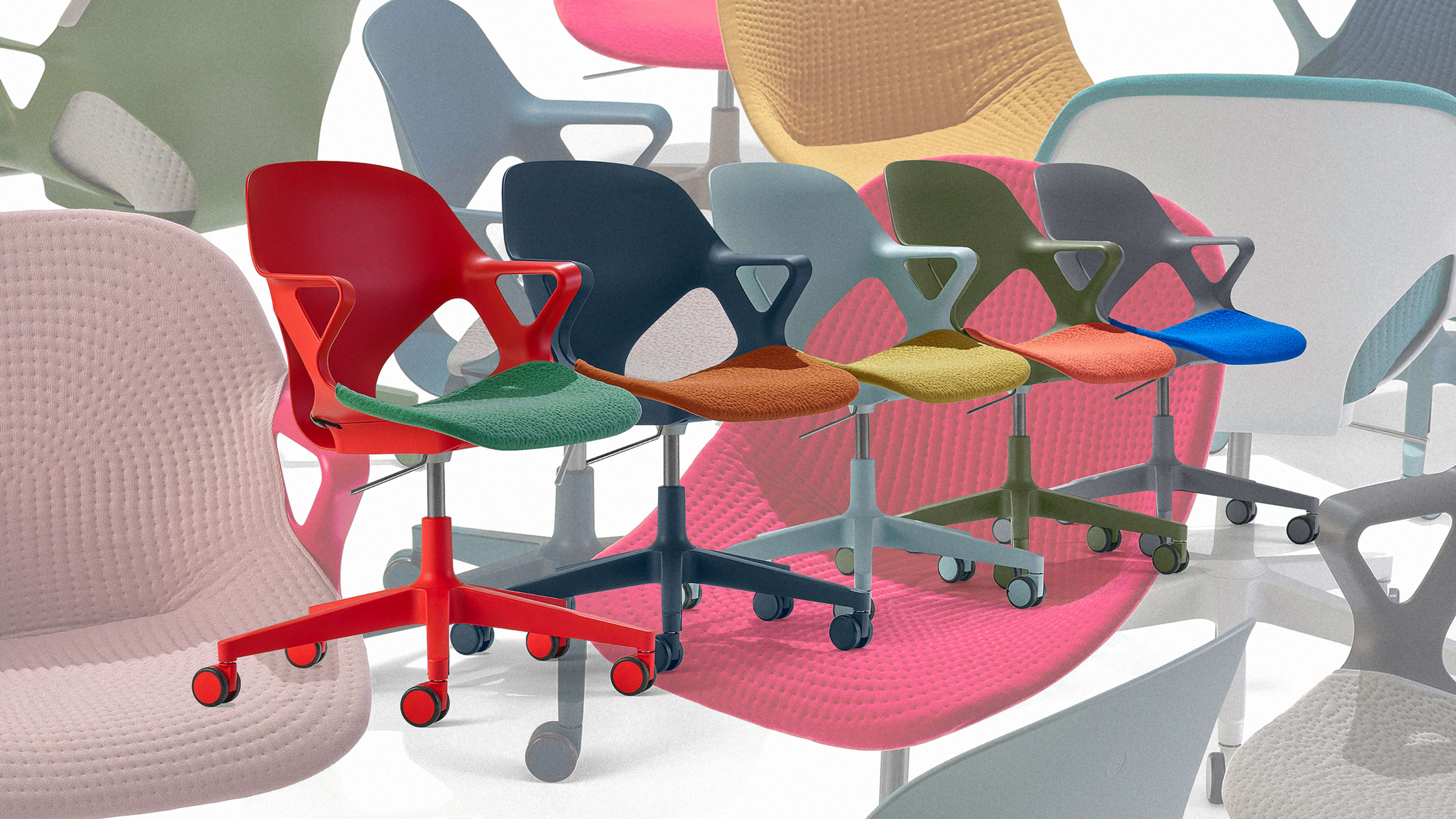 Herman Miller’s cheapest task chair exudes the cozy charm of a knit sweater