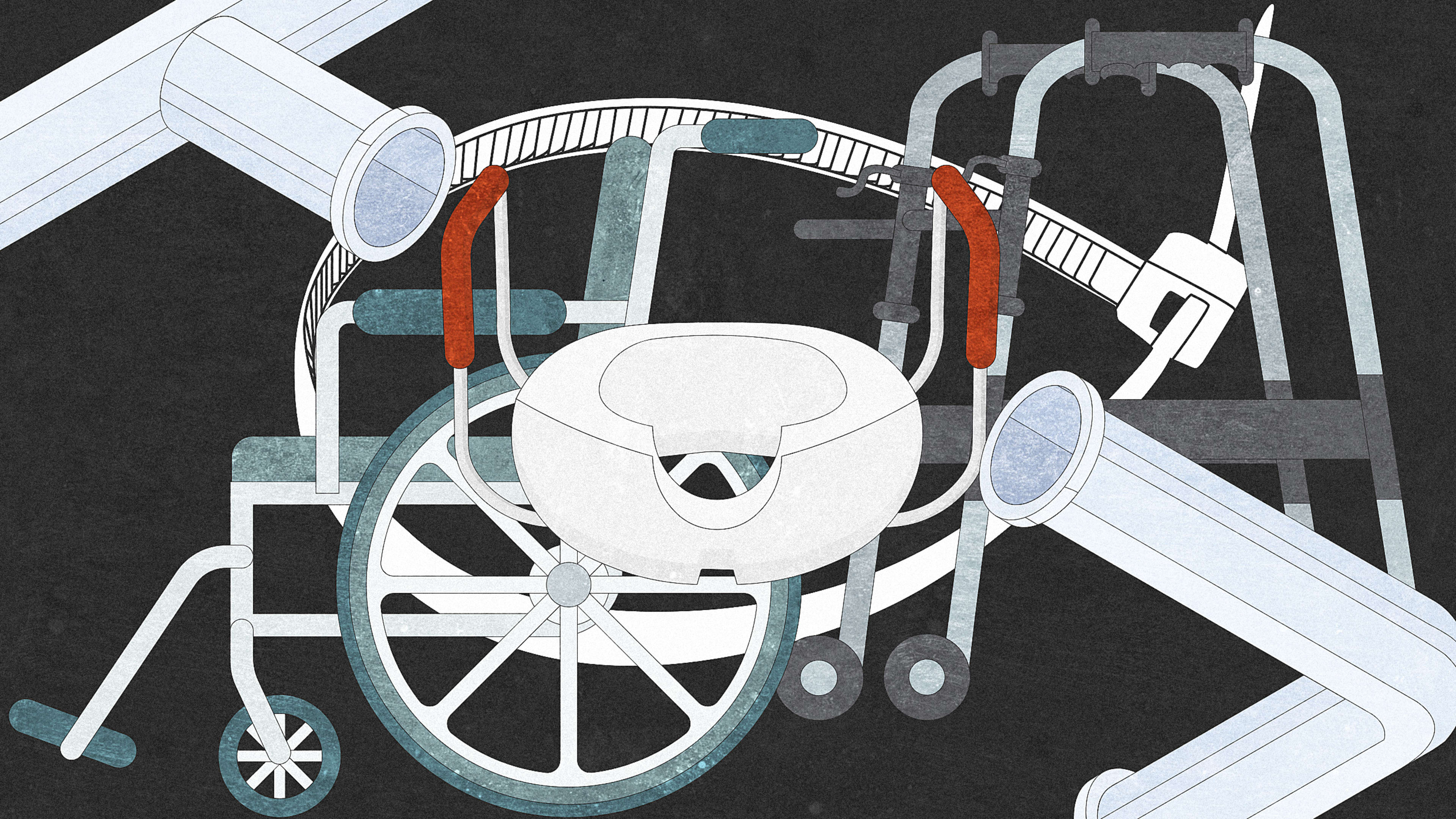 Zip ties, plywood, and PVC tubes: how disabled people and caregivers are hacking their homes