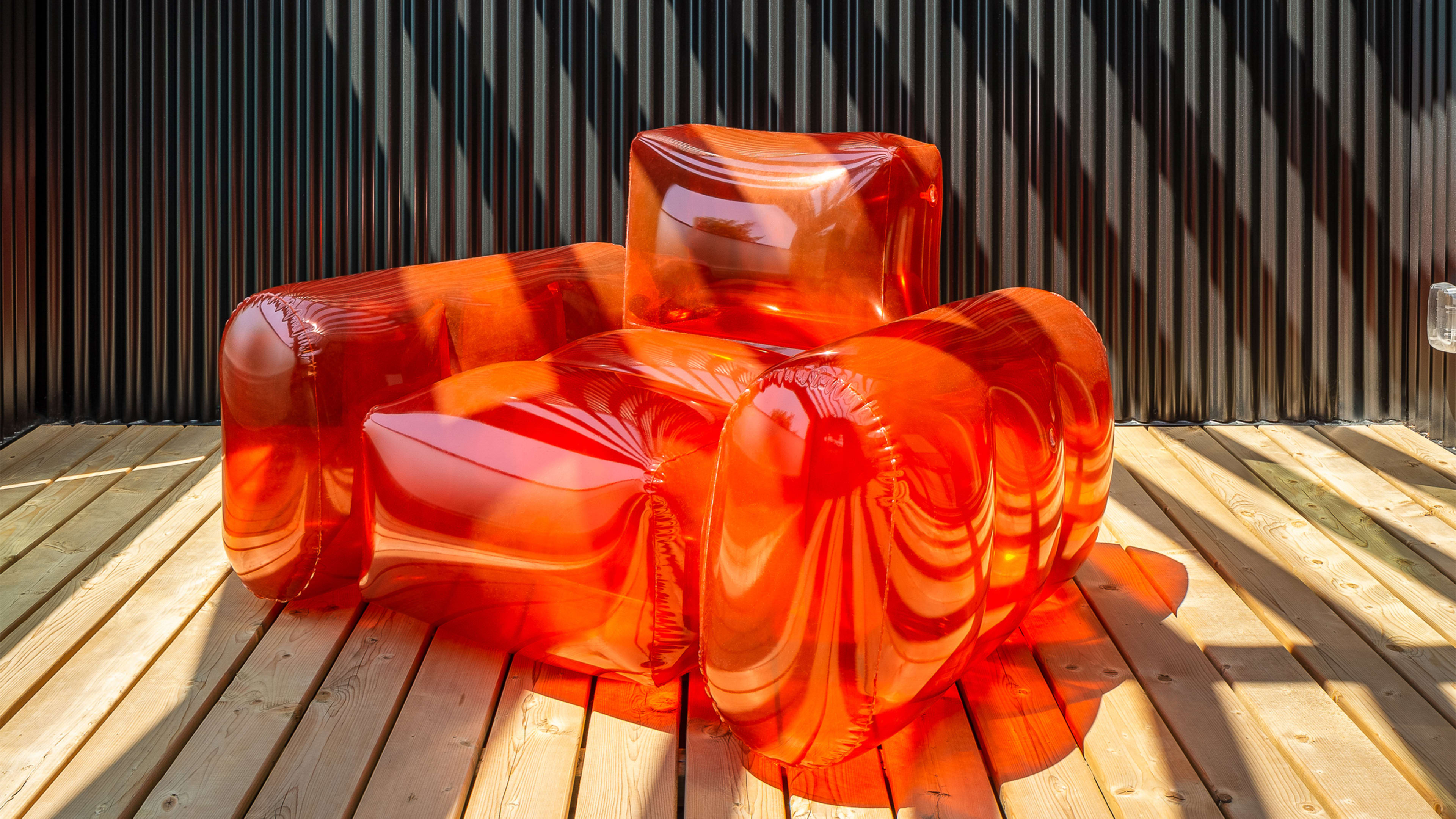 Inflatable furniture is back—this time for adults