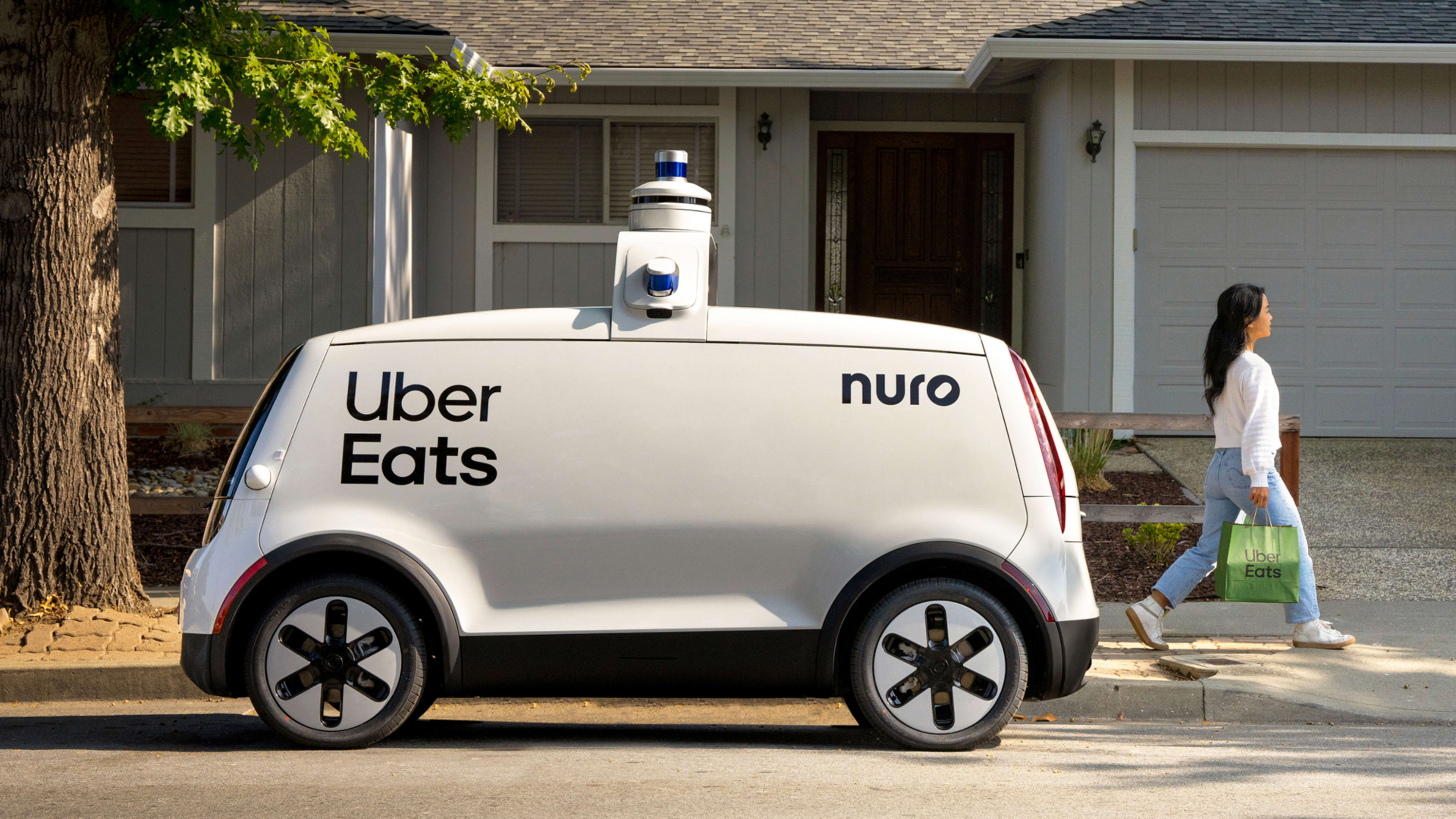 Uber Eats is partnering with autonomous vehicle company Nuro for deliveries