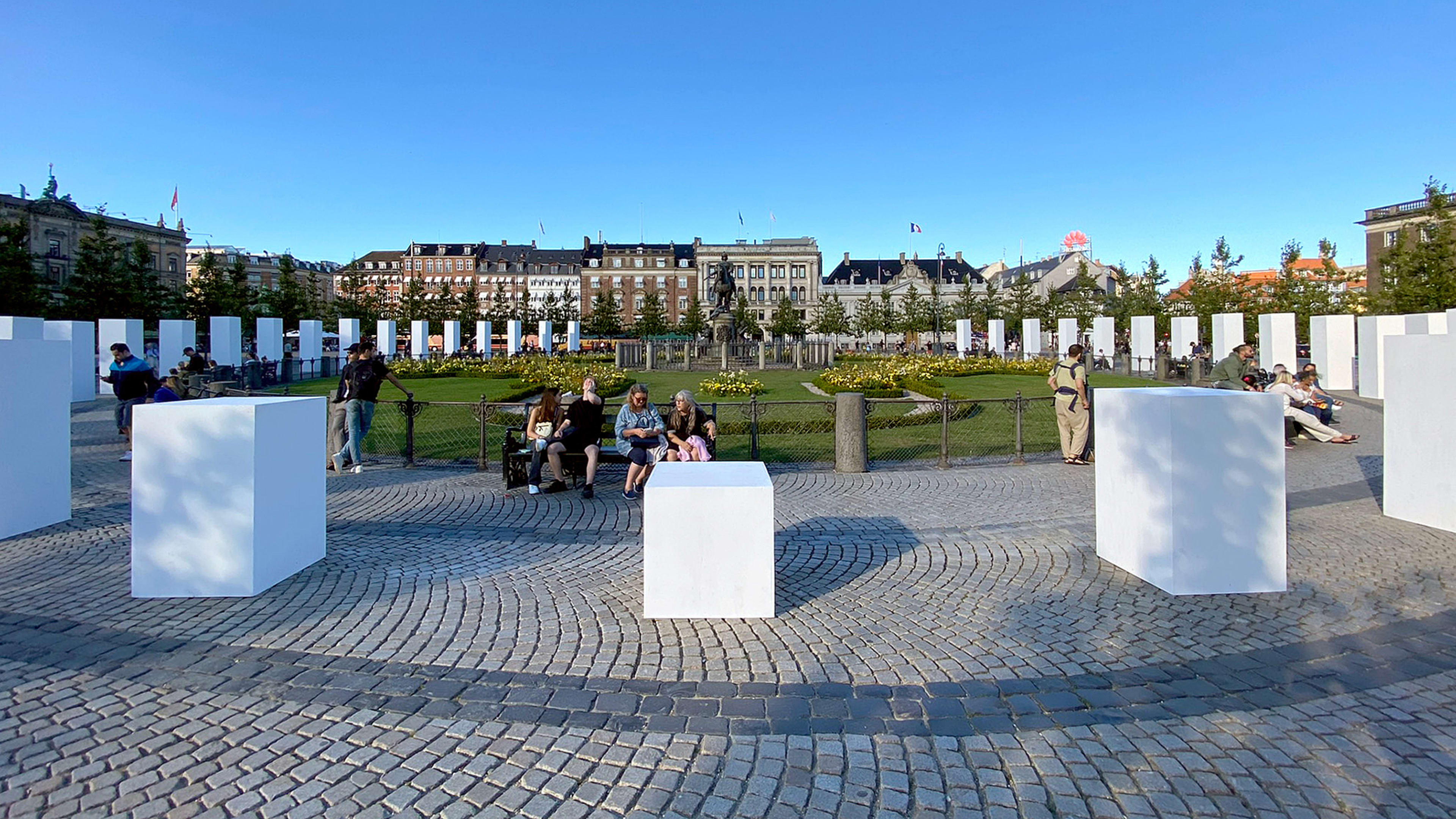 Why Copenhagen has just unveiled 50 pedestals without their statues