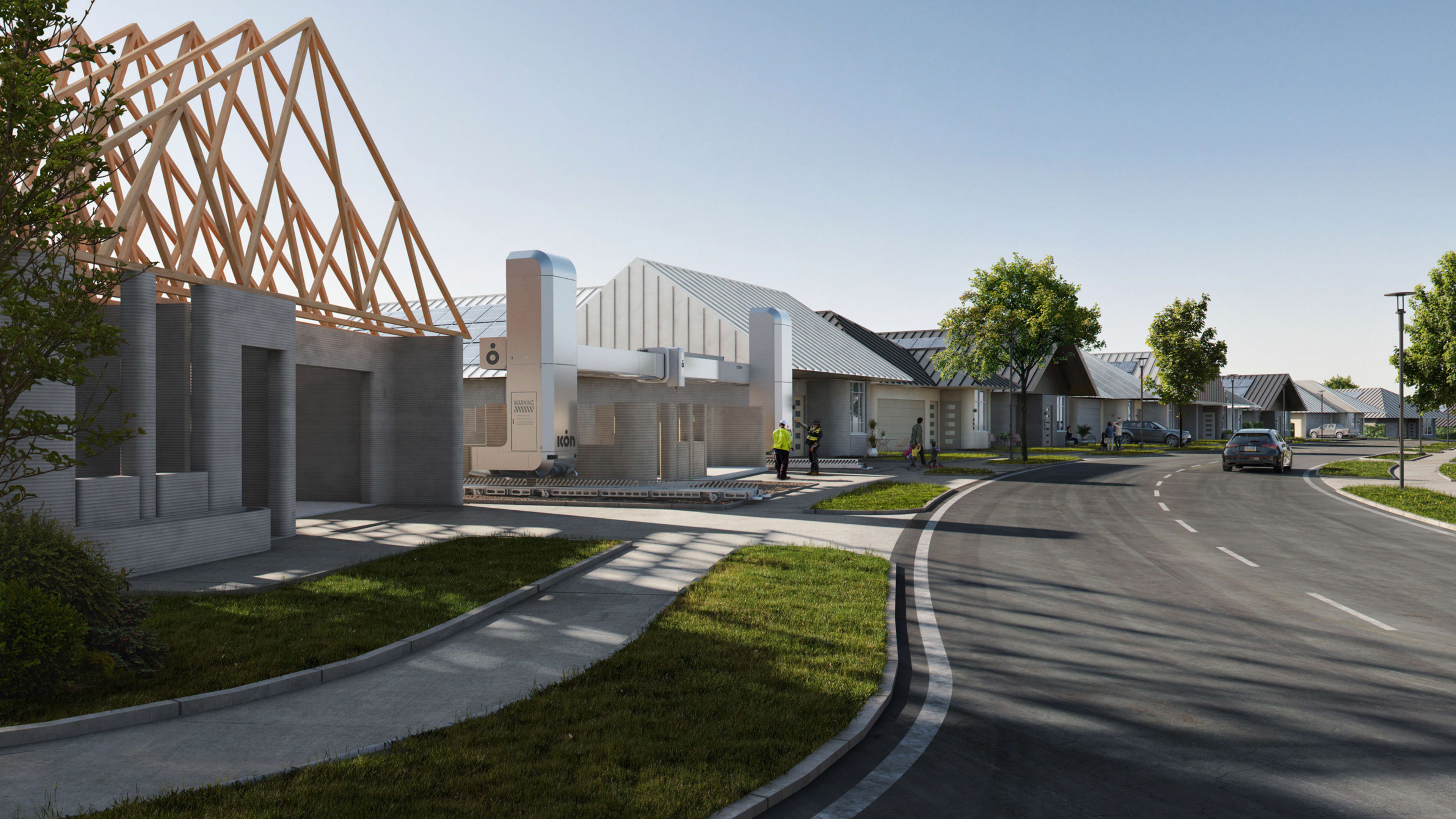 3D-printed houses are the suburbs of the future