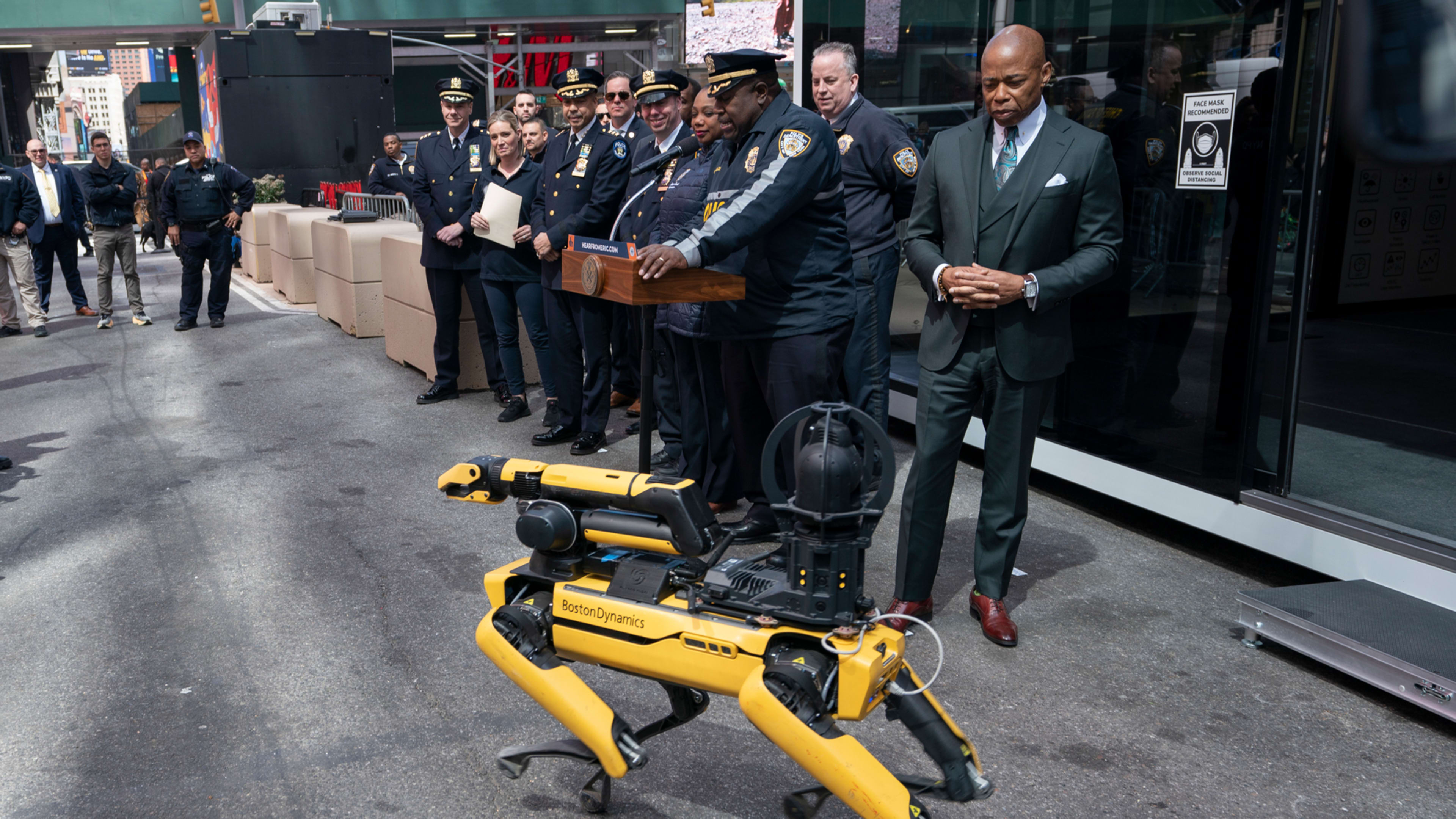 POV: NYPD’s robodogs are being paid for in the shadiest way possible