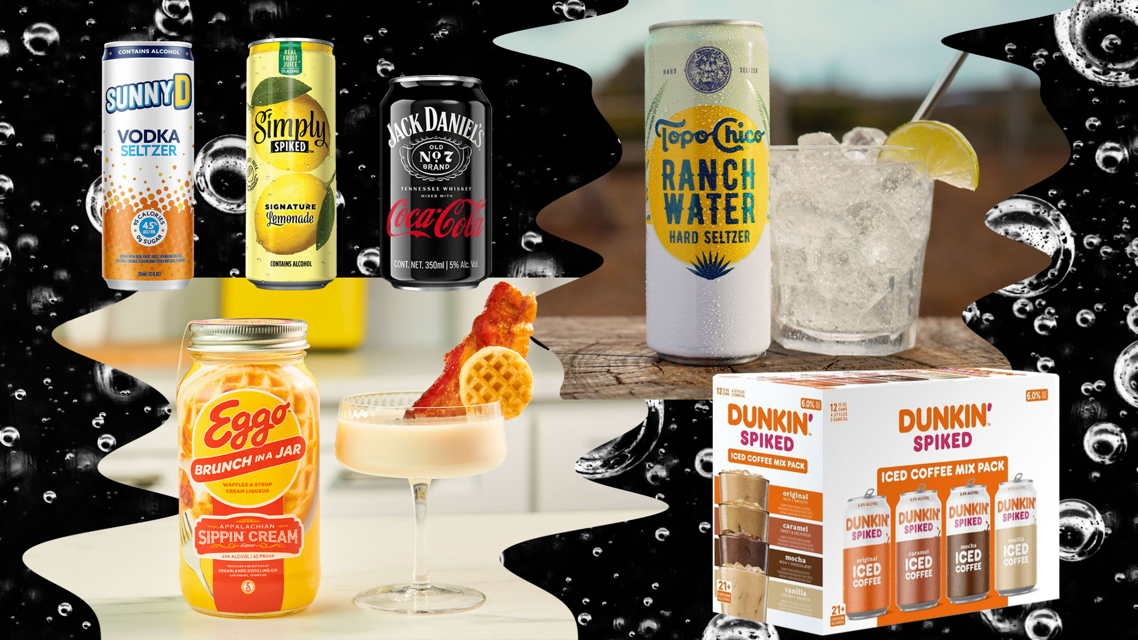 Getting drunk off Dunkin’ and Eggos? Why every brand is suddenly spiking its drinks