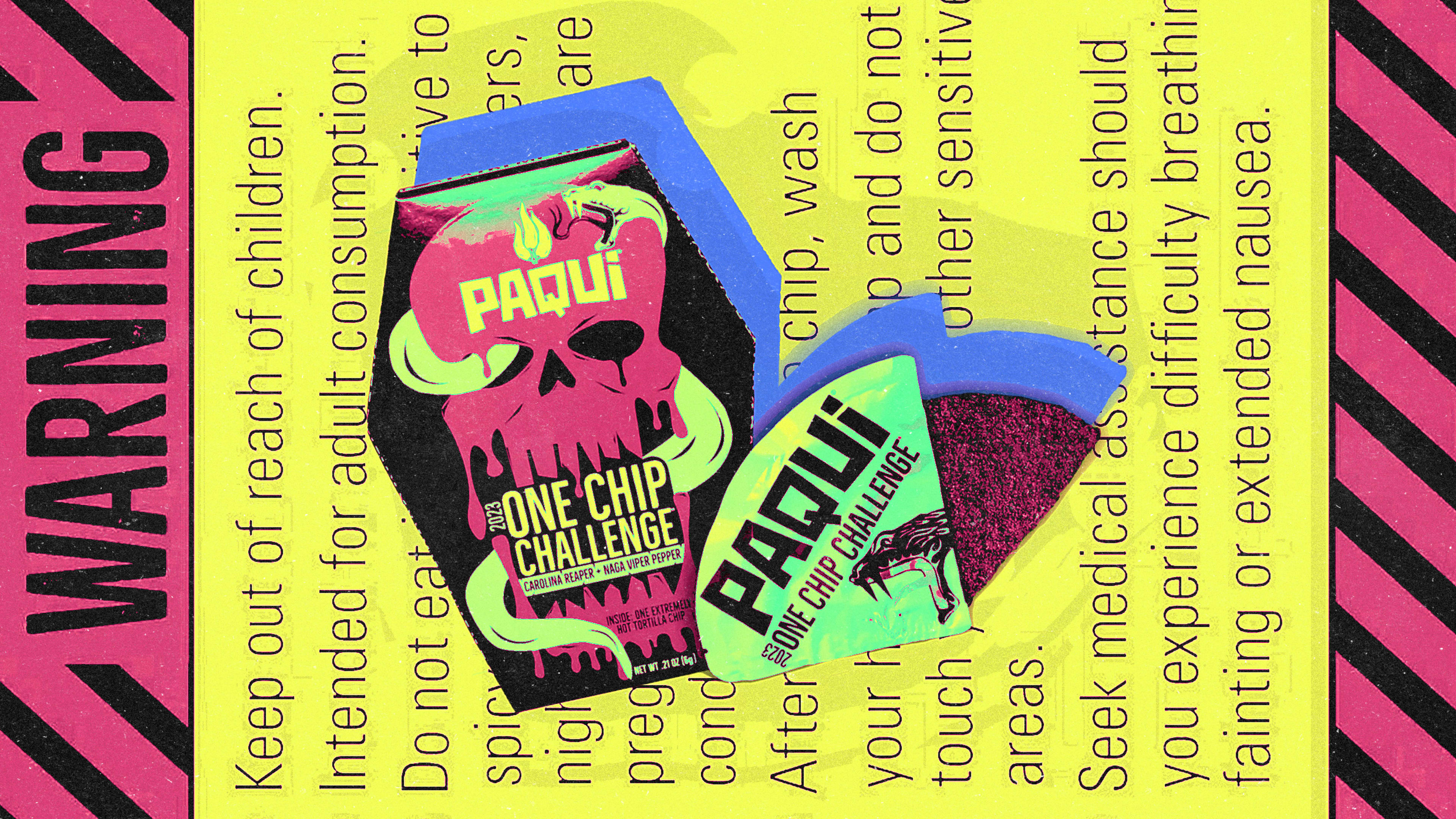 Edgy branding helped make Paqui’s One Chip Challenge a TikTok craze—and a brand disaster