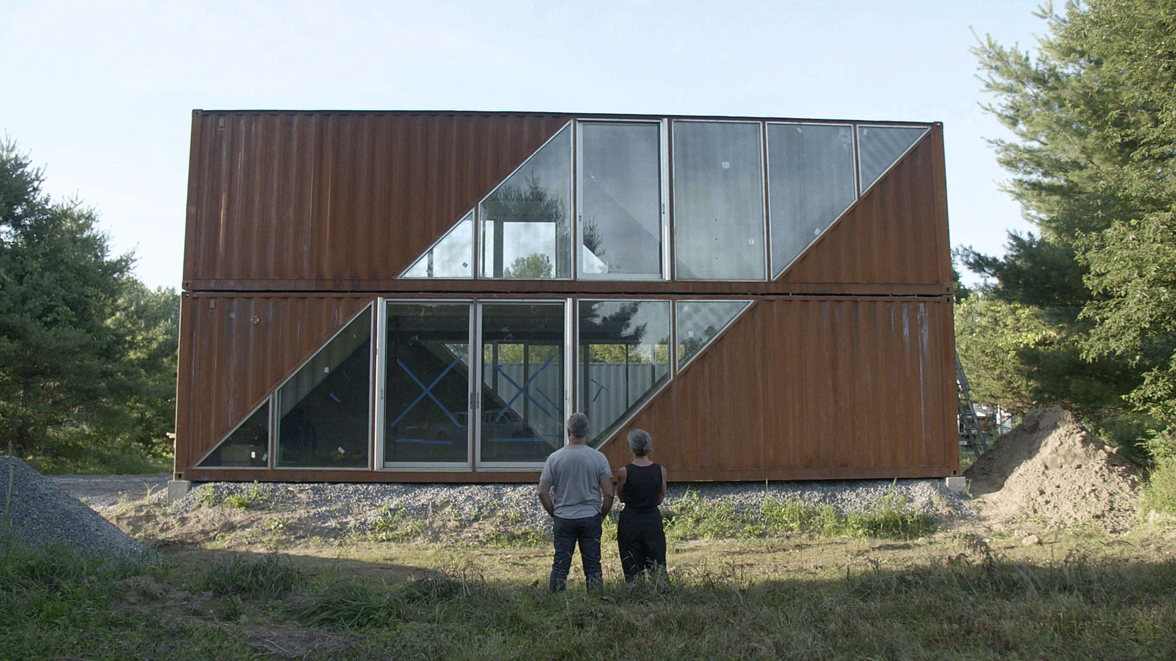 Watch how 2 architects’ work upcycling shipping containers is transforming the way we see sustainable living (exclusive)