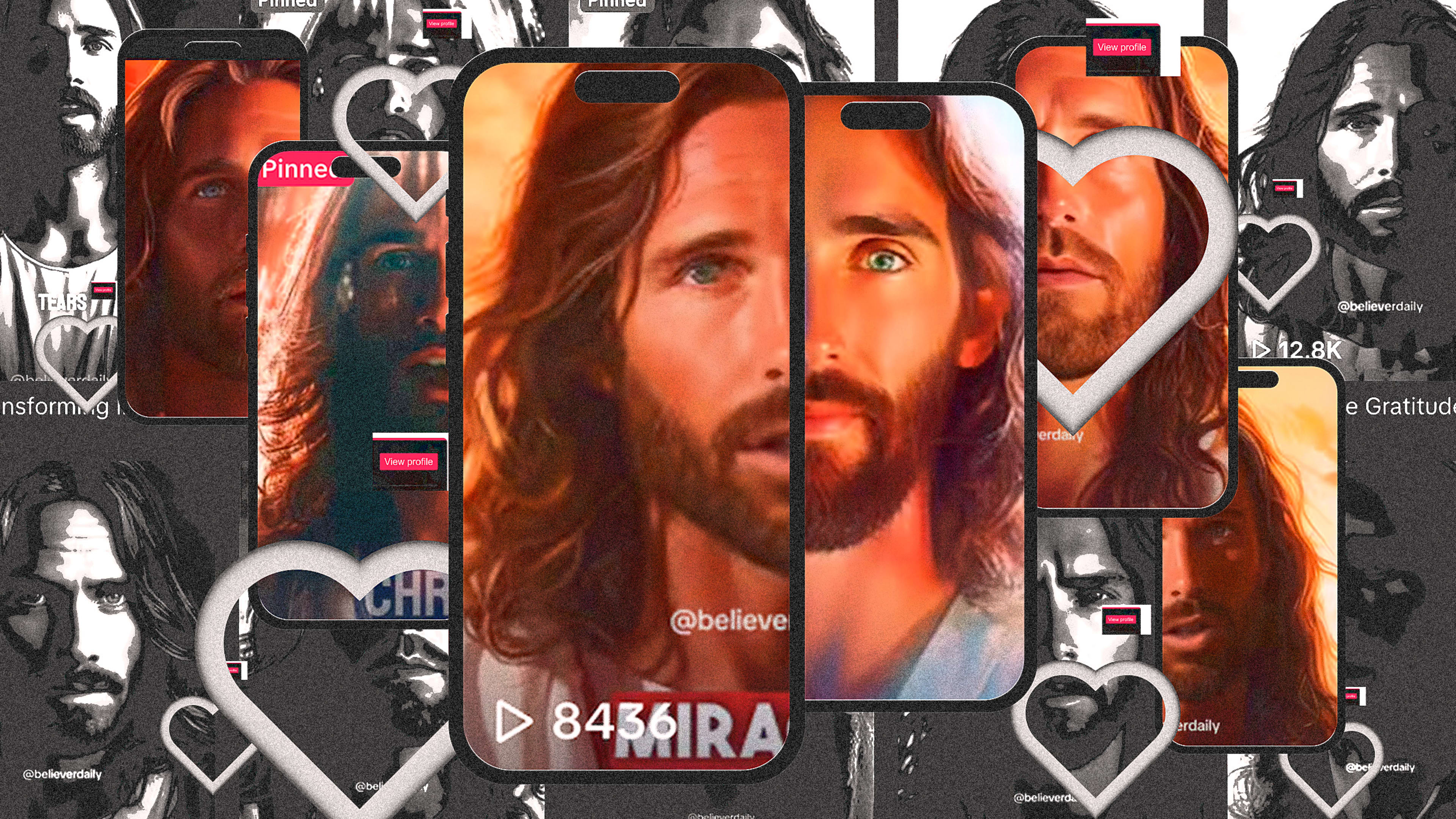 How TikTok Jesus is reinventing the chain letter for the social media age