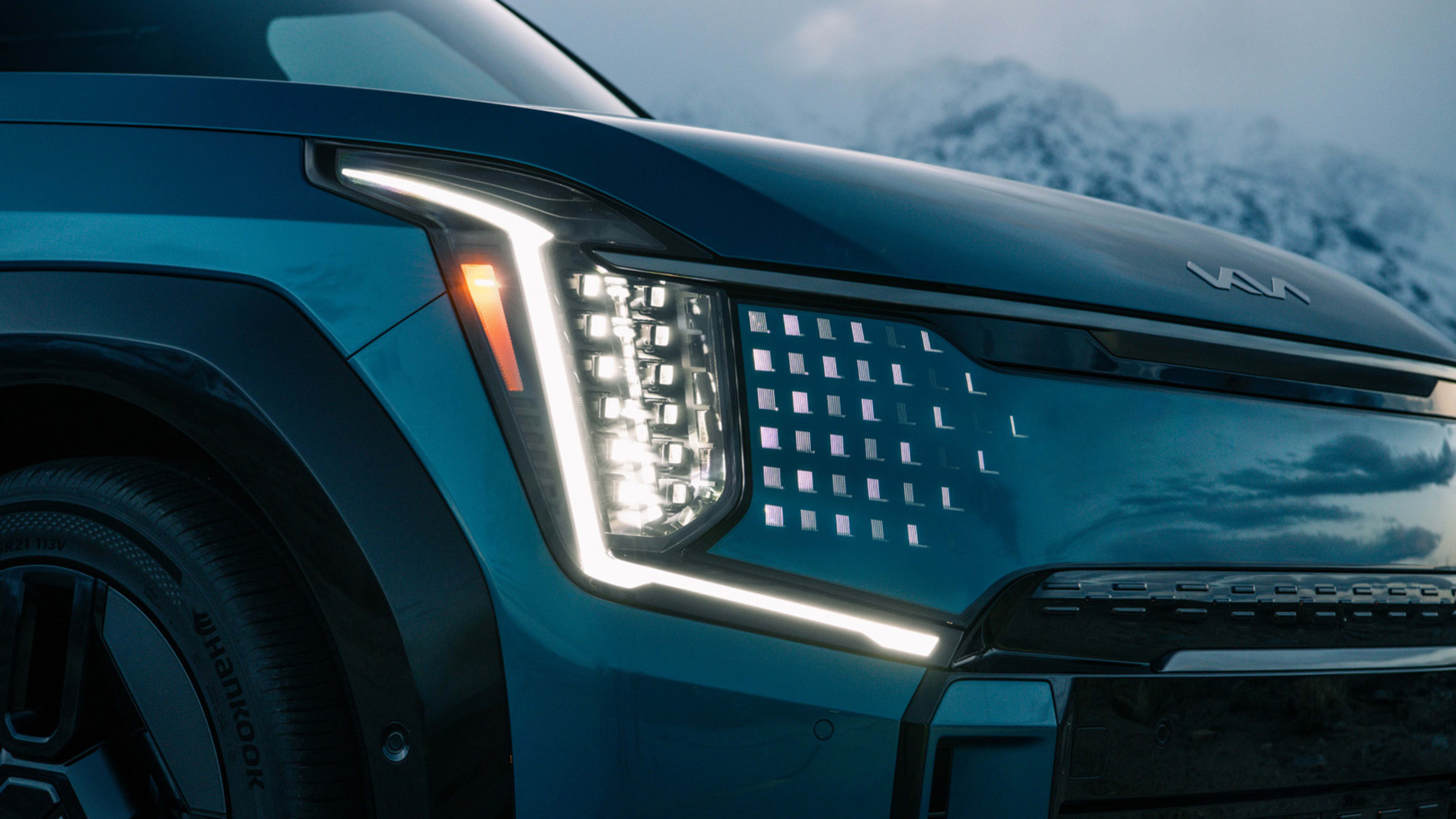 Kia’s wild new headlights hint at the future of EV design