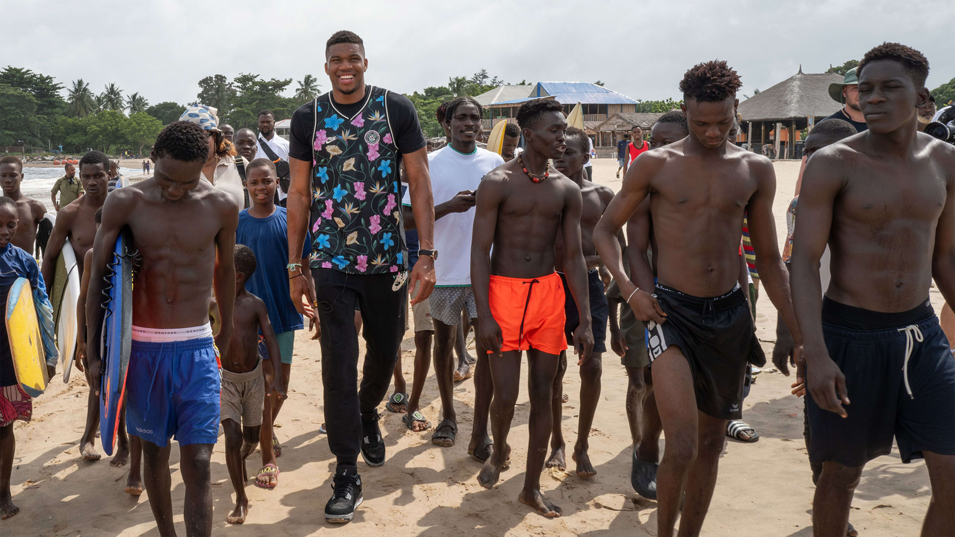 Giannis Antetokounmpo goes back to Nigeria in new 30-minute WhatsApp doc