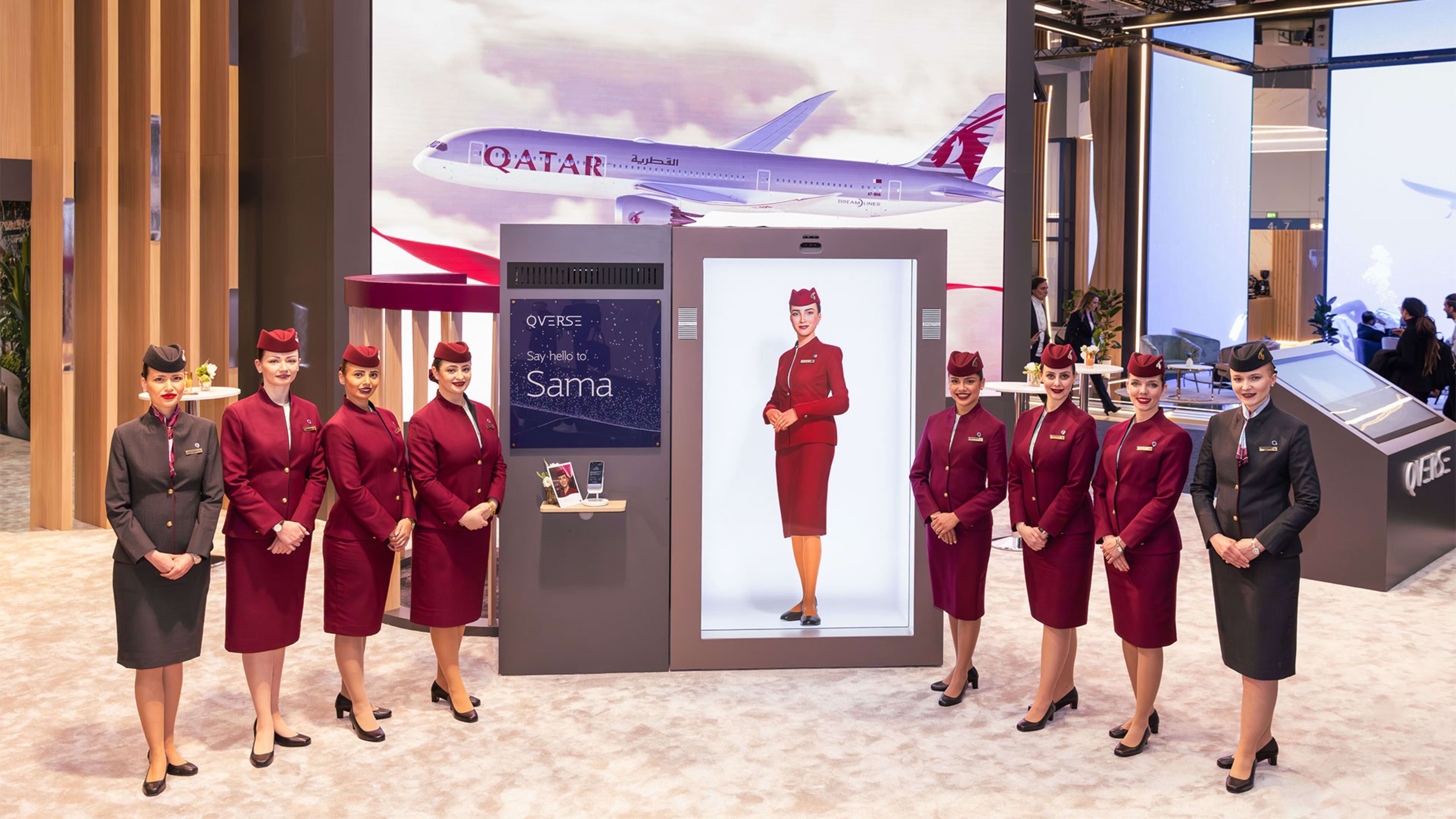 Qatar Airways says its AI flight attendant is the airline industry’s first ‘digital human’
