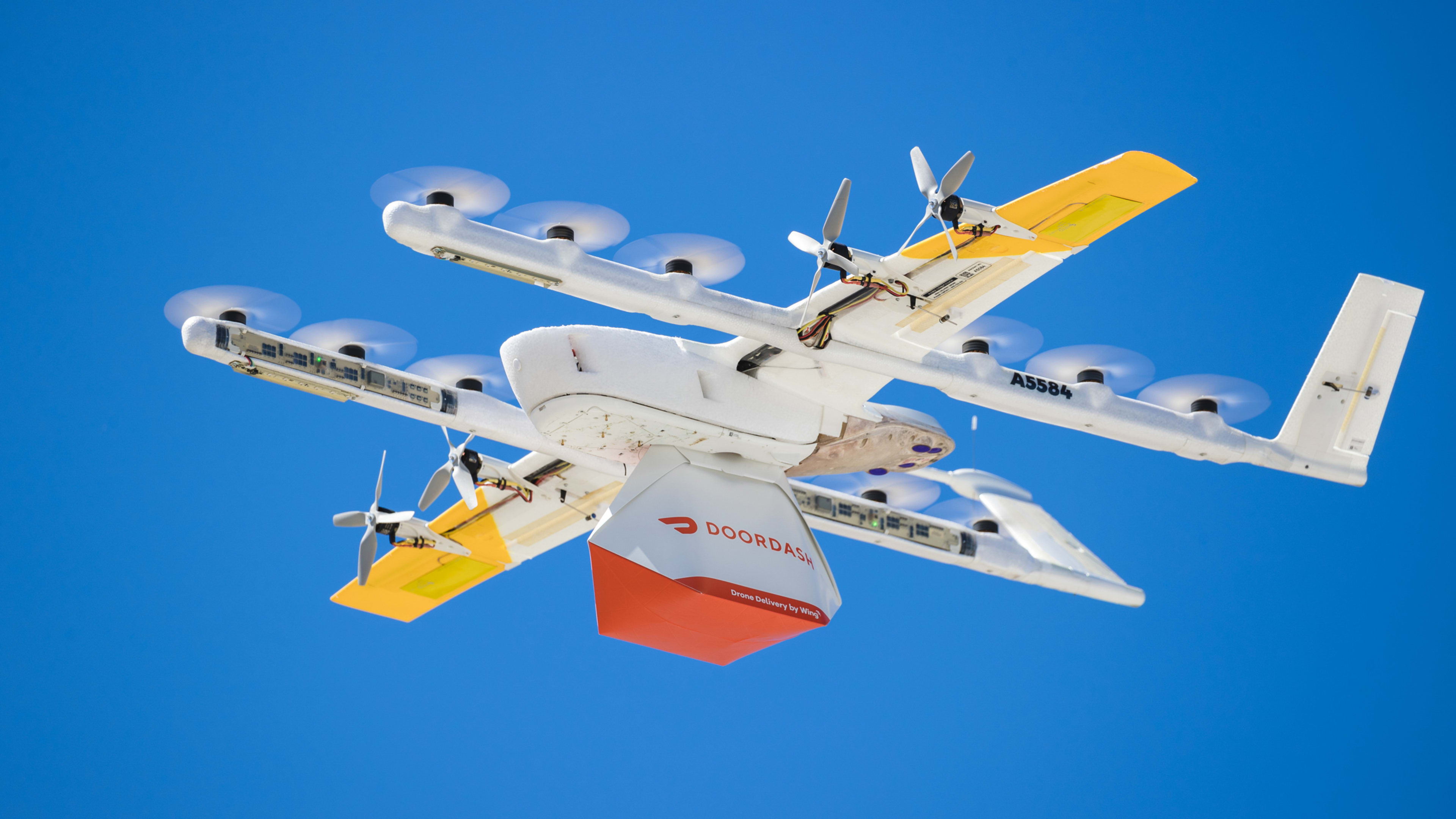 DoorDash is expanding its partnership with Alphabet’s Wing to bring drone delivery to the U.S.