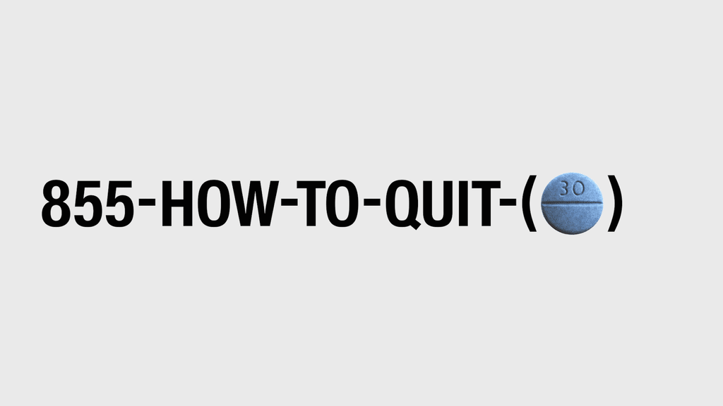 Opioid addiction gets a high-design public service announcement