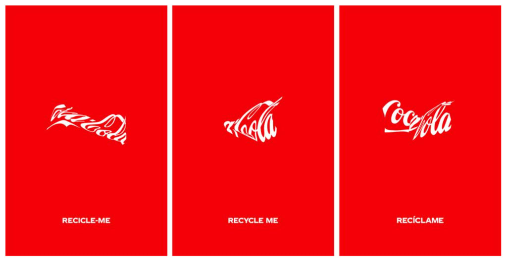 Coke's logo is iconic. The brand just demolished it in a new