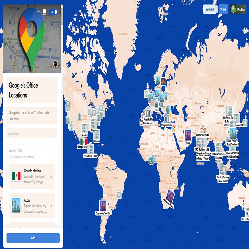 Google Maps alternative PamPam makes map sharing easier - Fast Company