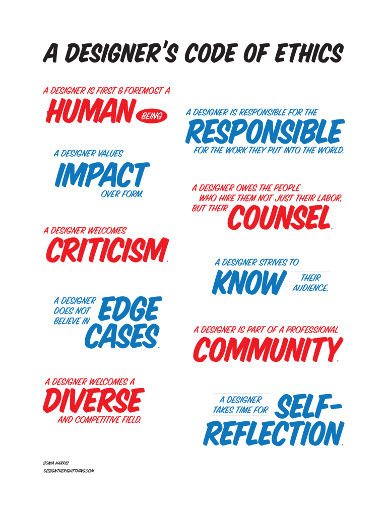 7 Designers Draw Their Code Of Ethics - Fast Company