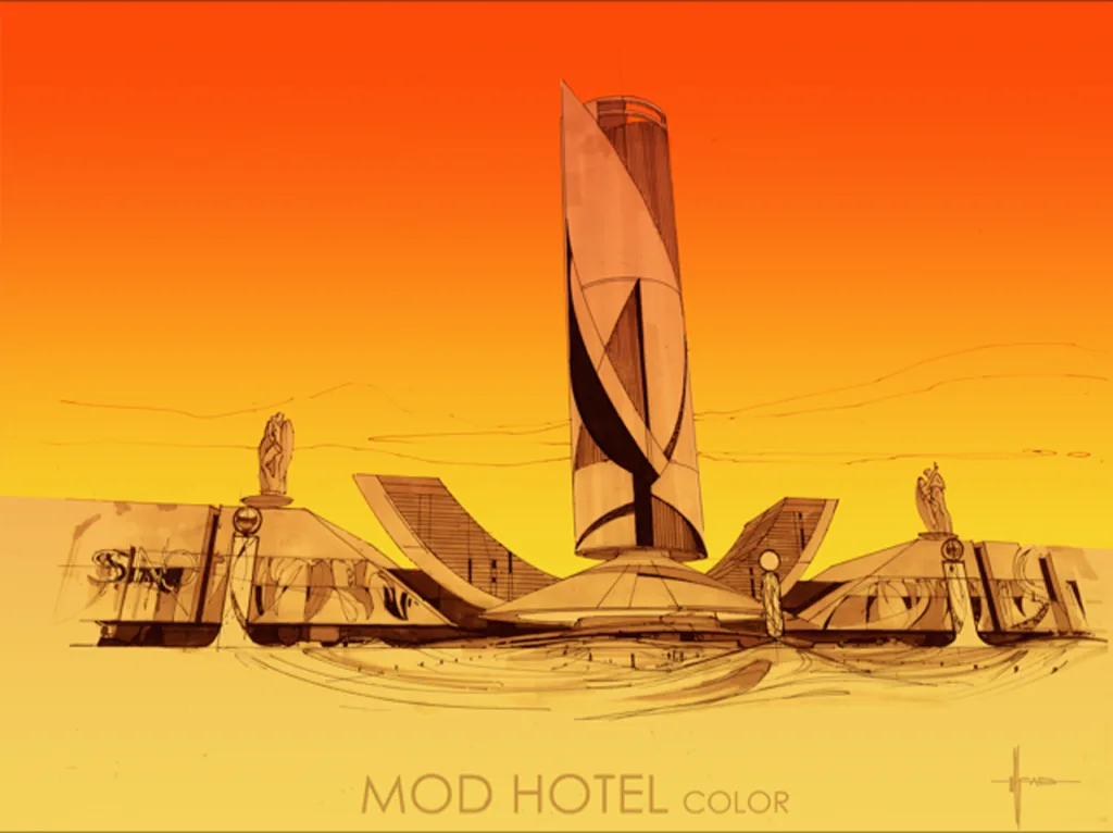 How "Blade Runner" Artist Syd Mead Designed Las Vegas Of 2049 Fast Company