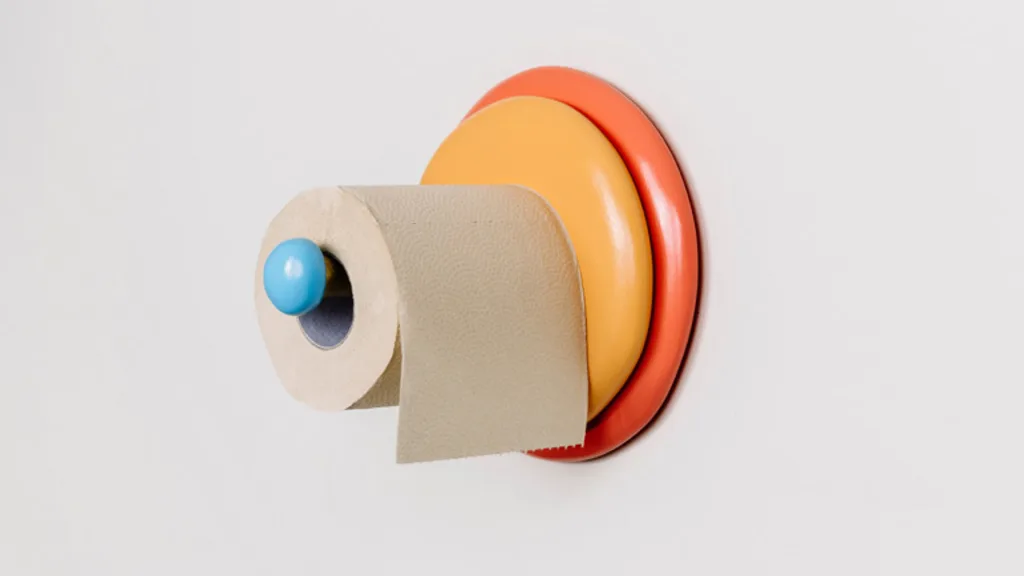 Toilet Roll Holder | Designet by Angular Edge from Norm Architects