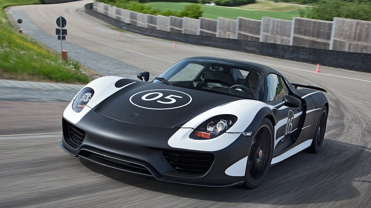 The Plug-In Hybrid Of Your Dreams: Porsche 918 Spyder Supercar