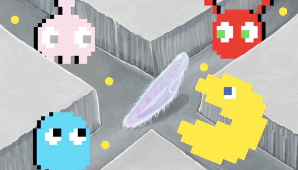 Pac-Man Reboot: In the Bio-Arcade, Microorganisms Change Gameplay ...