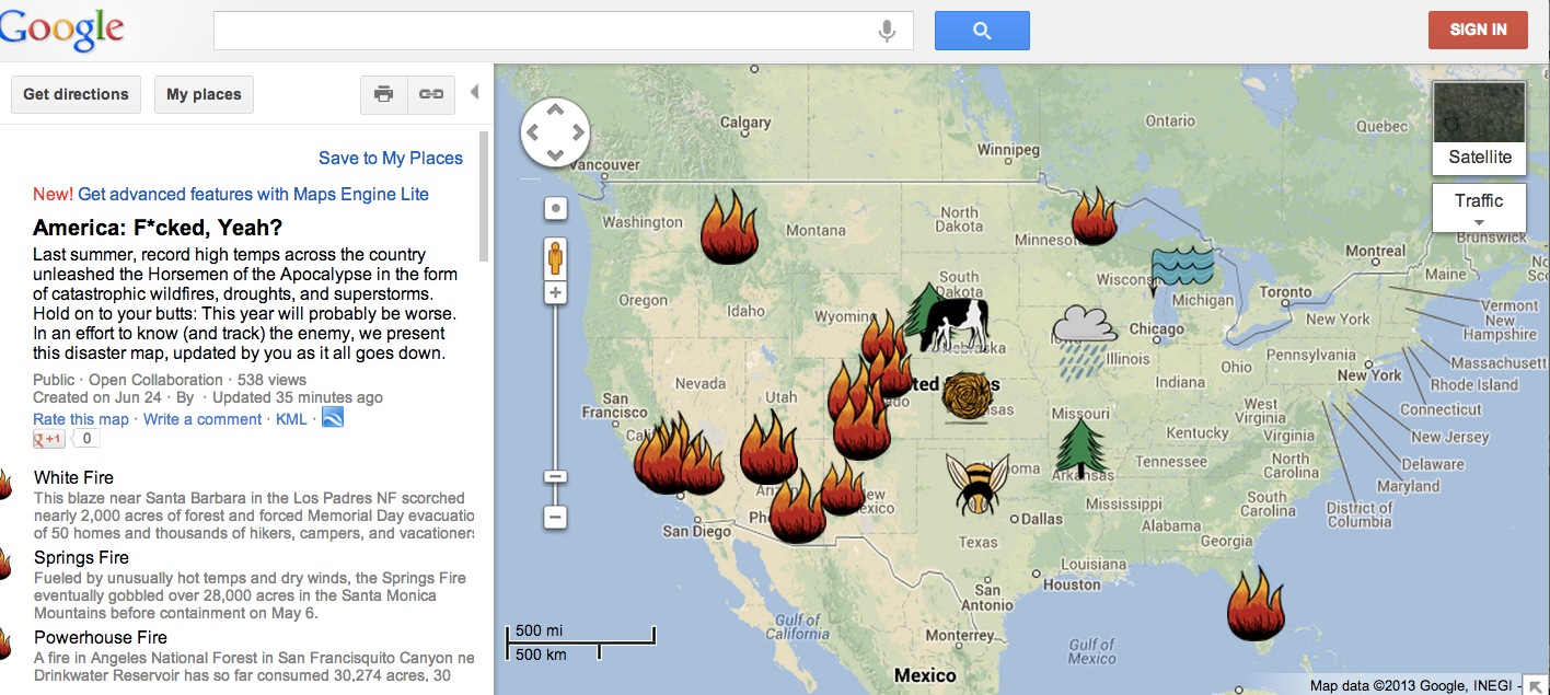 Map The Climate Disaster Nearest You - Fast Company