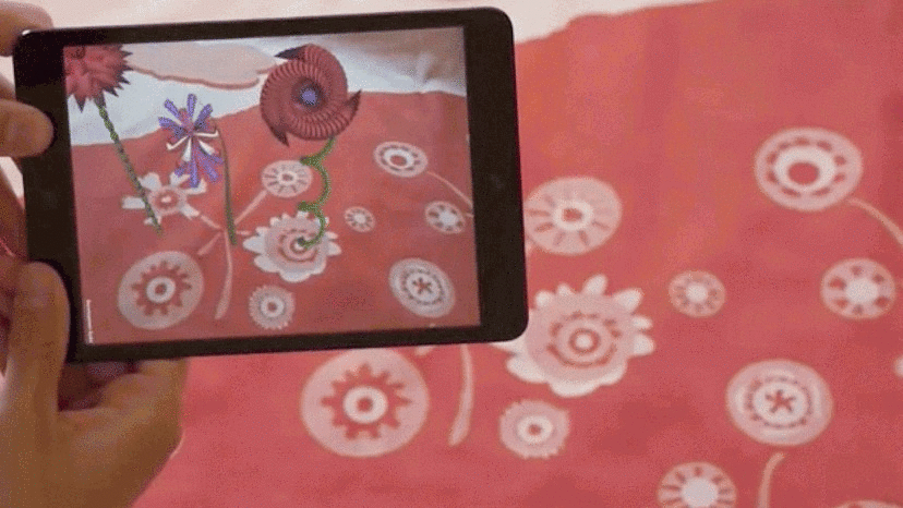 This Augmented Reality Bedtime Story Springs From Your Kid's Sheets ...