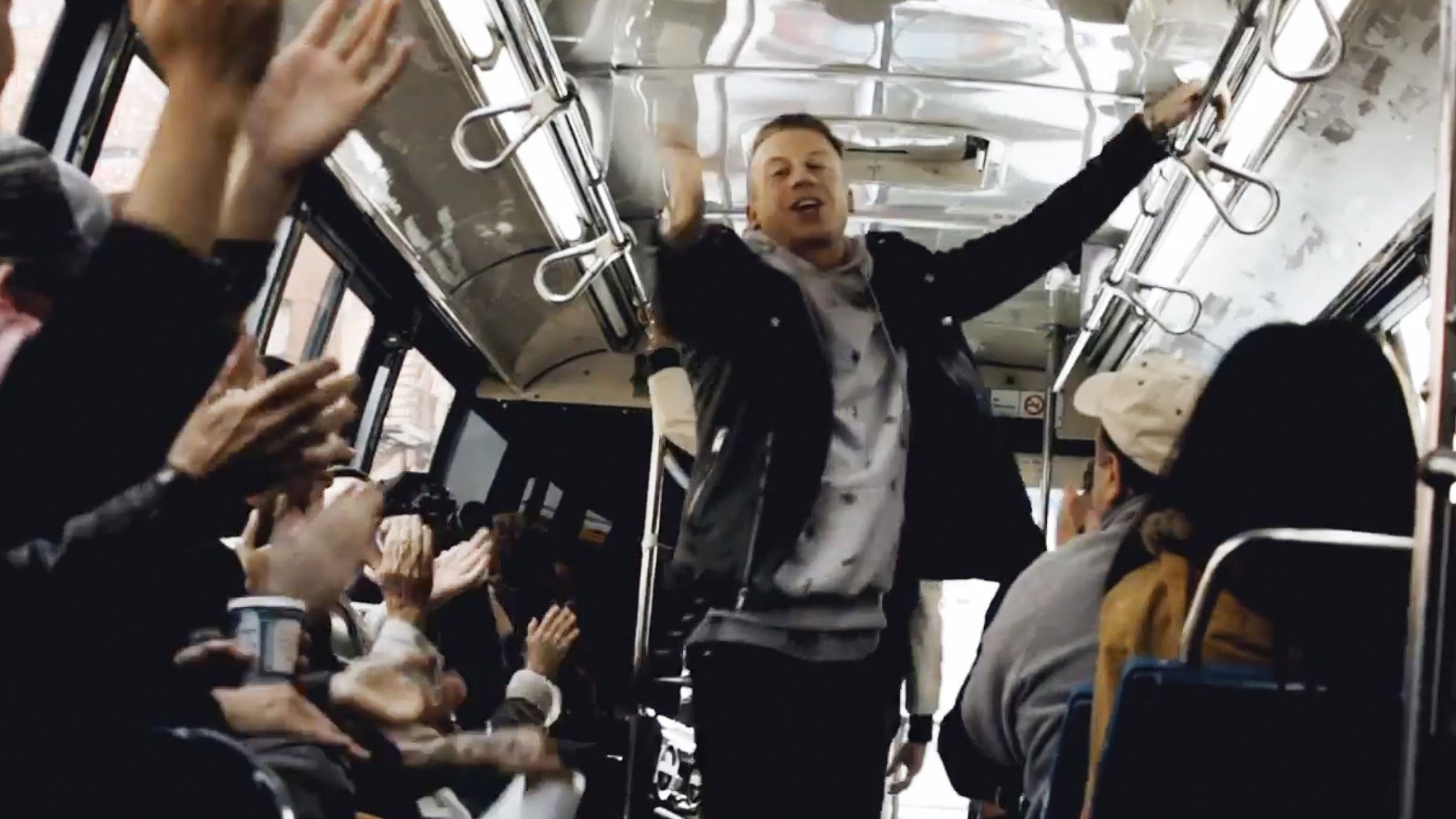 Here's The Story Behind Macklemore's NYC Bus Performance - Fast Company