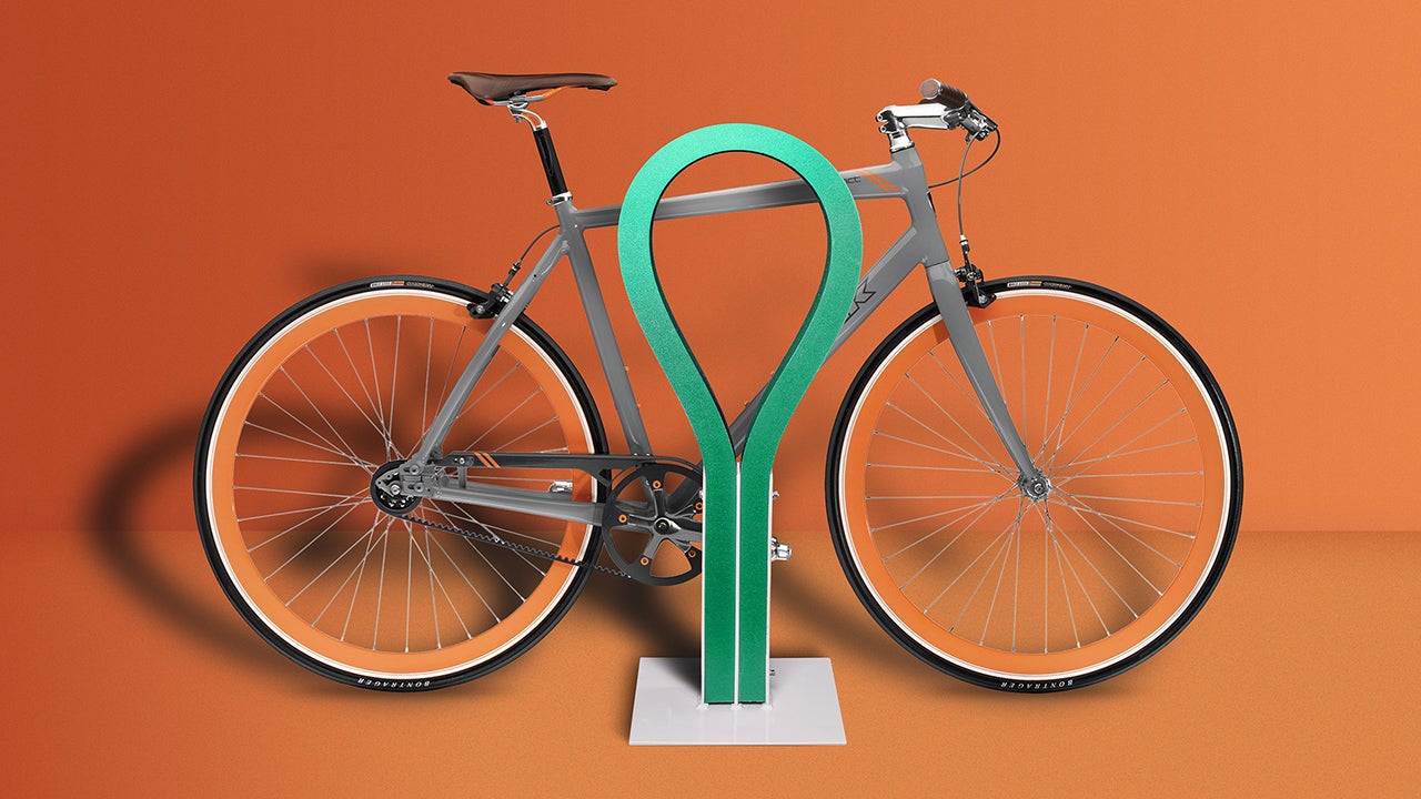 Filzer Bicycle Rack Reinventing The Bike Rack With Flexible Rubber - Fast Company