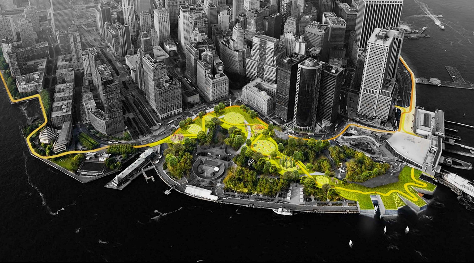 This 10-Mile Loop Of Parks Would Protect New York From Rising Water ...
