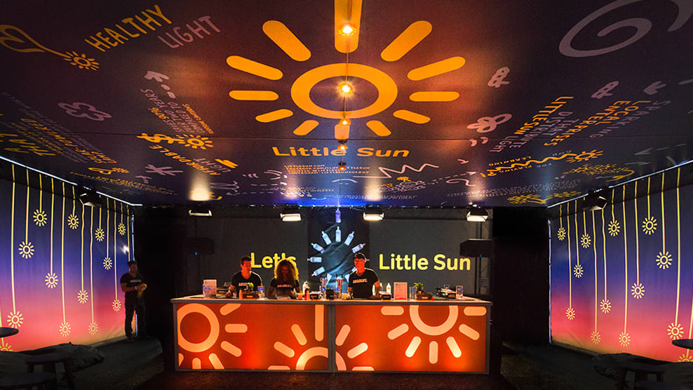 Artist Olafur Eliasson Illuminates Coachella for Absolut