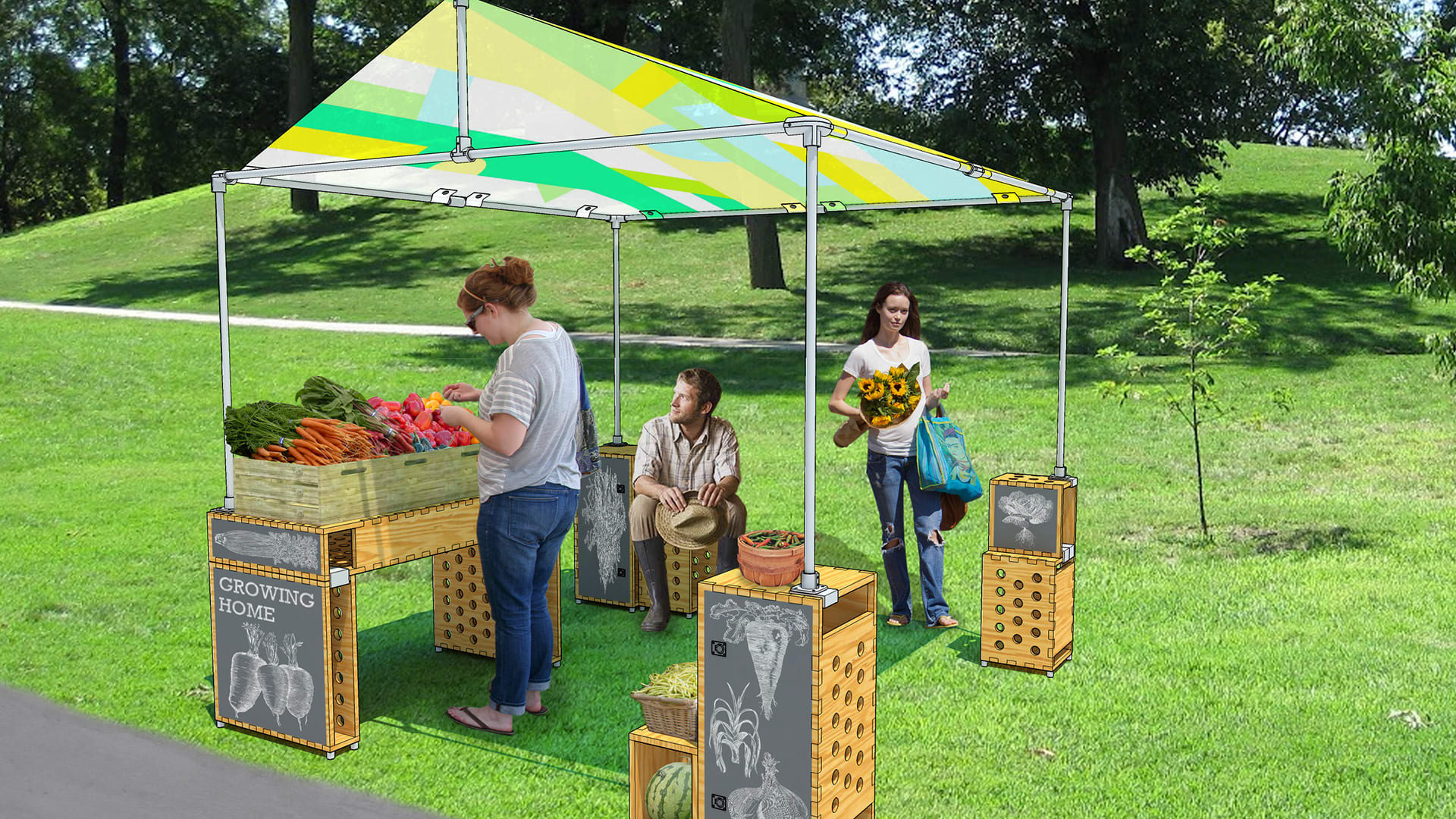 4 Designs That Reimagine The Farmers Market Fast Company