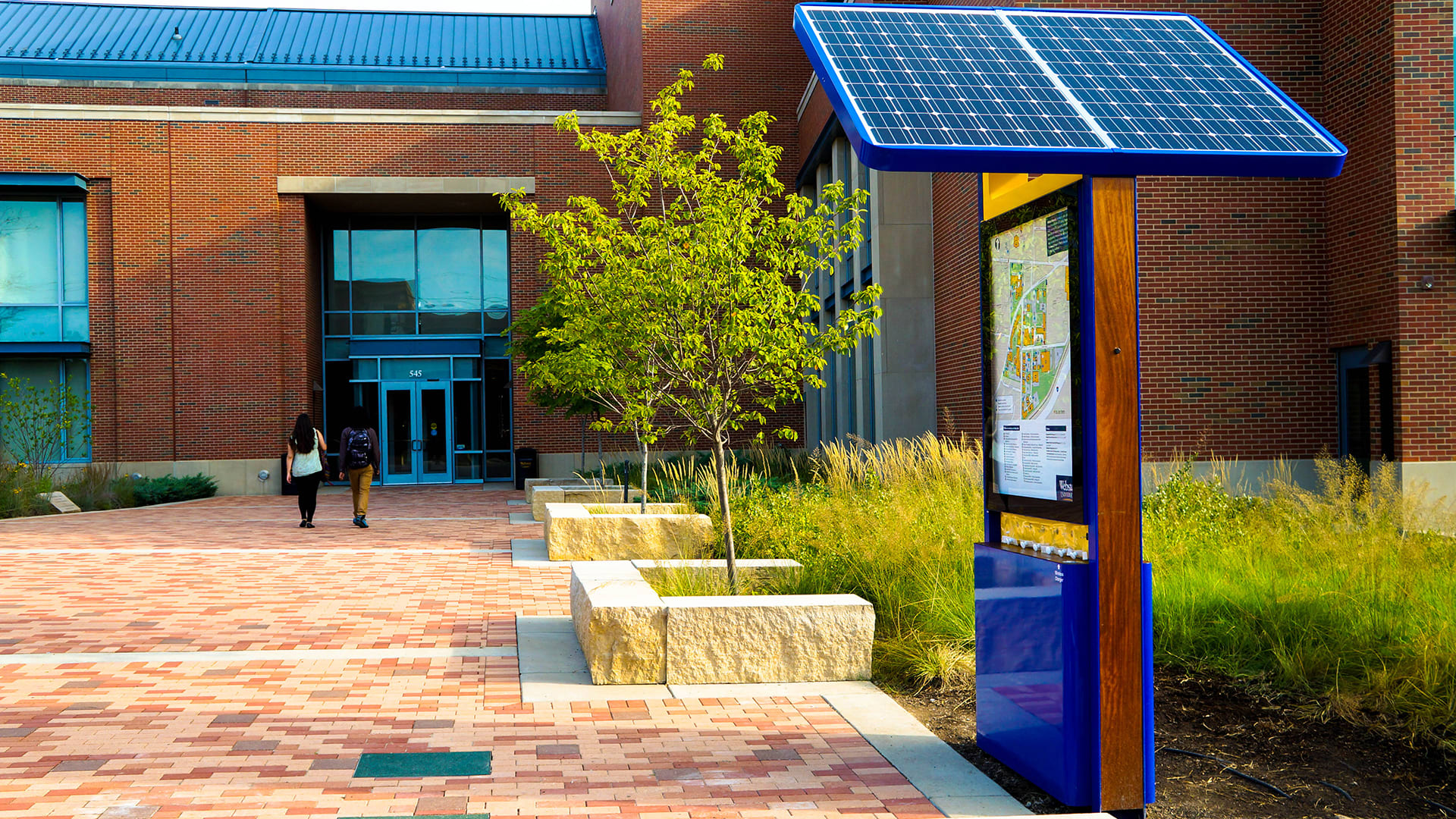 A Public Phone Charging Station That Harnesses Power From Pedestrians