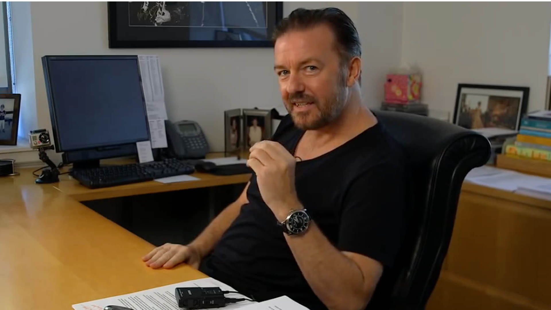Ricky Gervais Tells A Story About How He Learned To Write - Fast Company