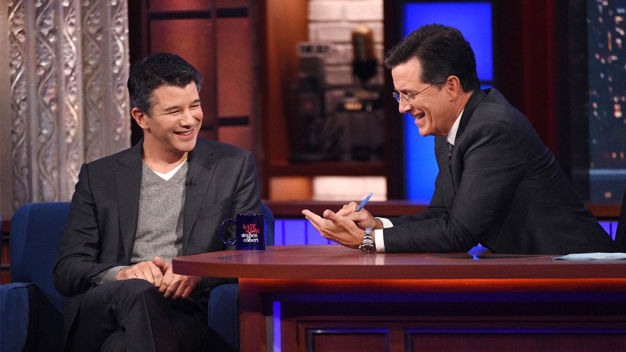 The Part of Stephen Colbert's Uber Interview You Didn't See - Fast Company