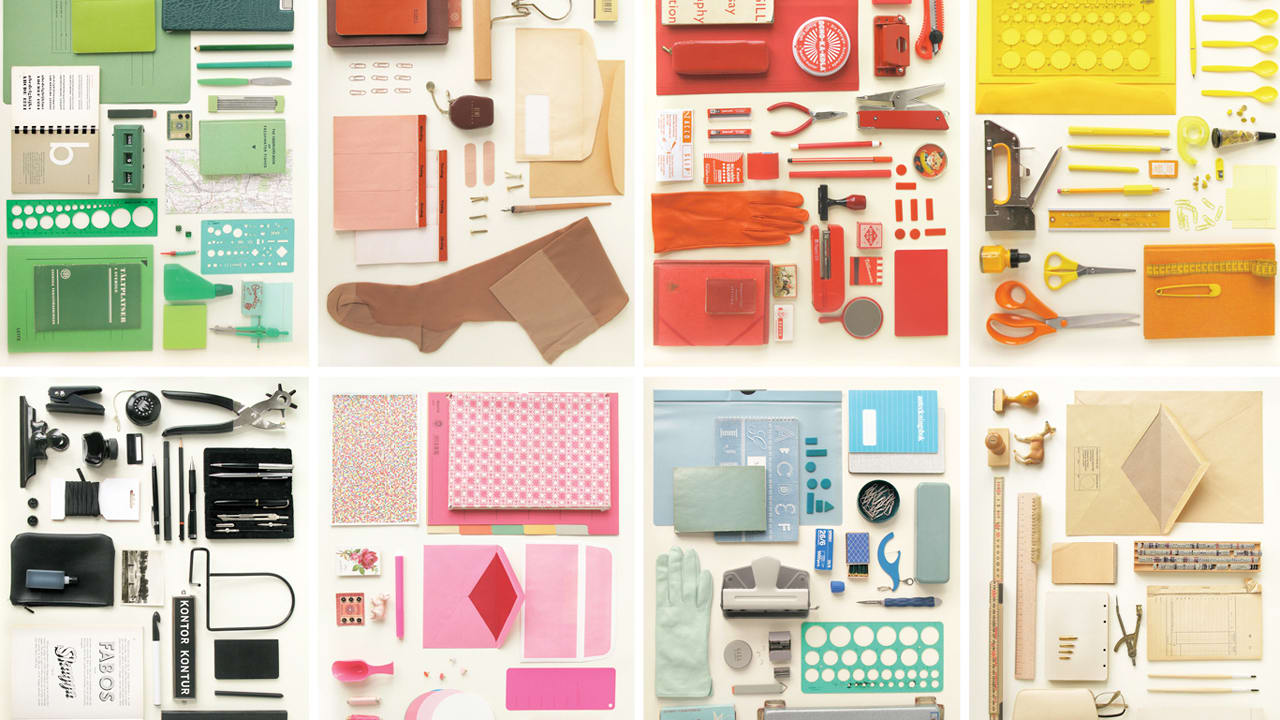 A Swedish Design Studio Turns Office Supplies Into Found Art - Fast Company