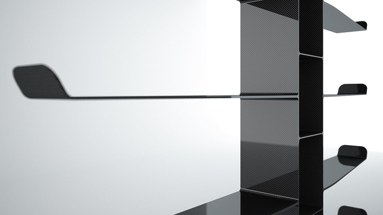 An Airplane Wing? Nope: An Aerodynamic Bookshelf Made Of Carbon Fiber ...