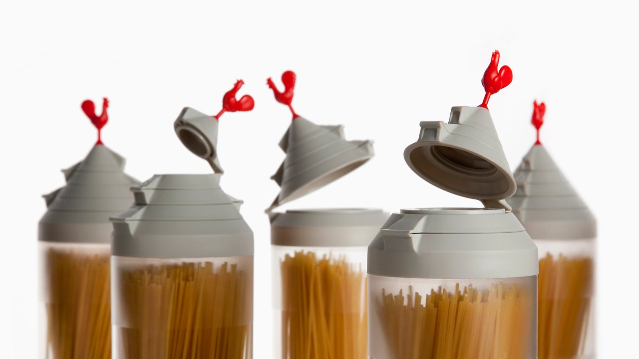 A Spaghetti Container With Built-In Portion Controls - Fast Company