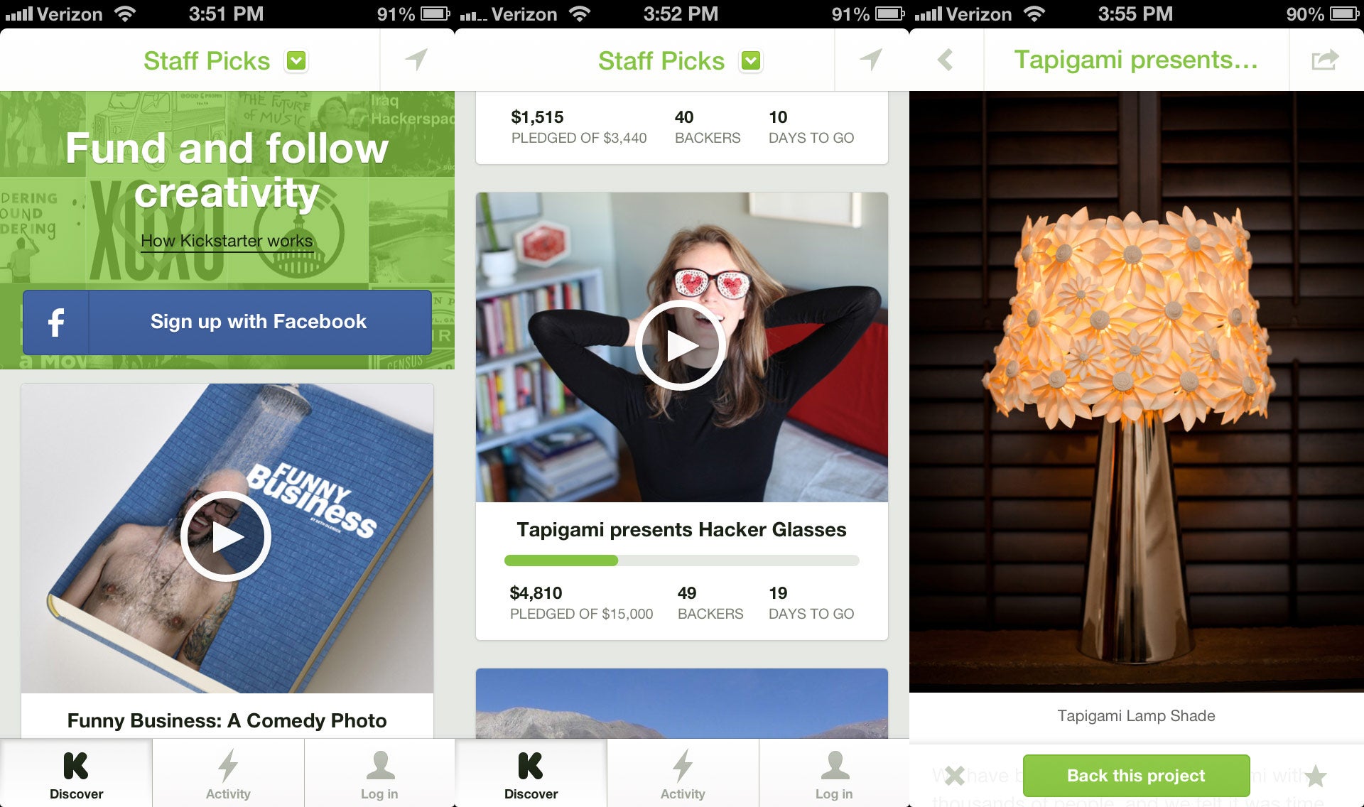 Kickstarter's New Mobile App Feels Like Instagram For A Reason - Fast ...