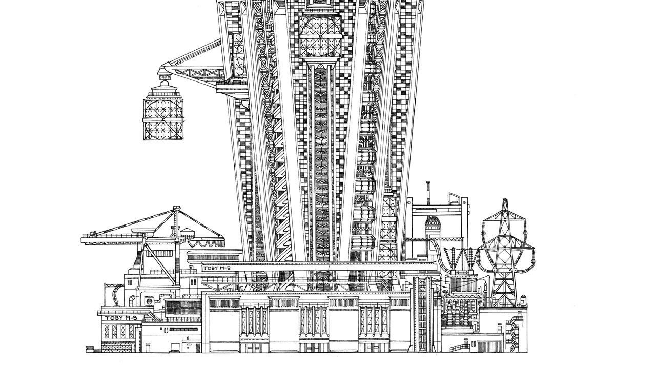 Obsessive Illustrator Creates Impossibly Complex Cities Of The Future ...