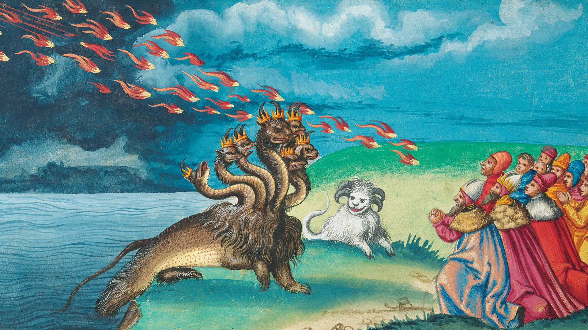 The End Renaissance Found! Rare Renaissance Illustrations That Depict The End Of The World ...