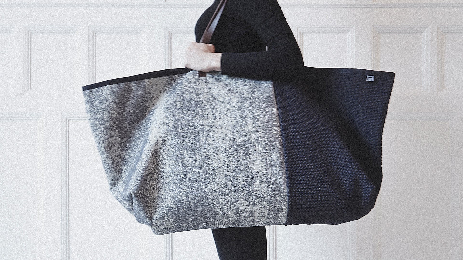 Upcycling Ikea Bag, Bag, Ikea Re-work, Reused Ikea Bag, Ikea