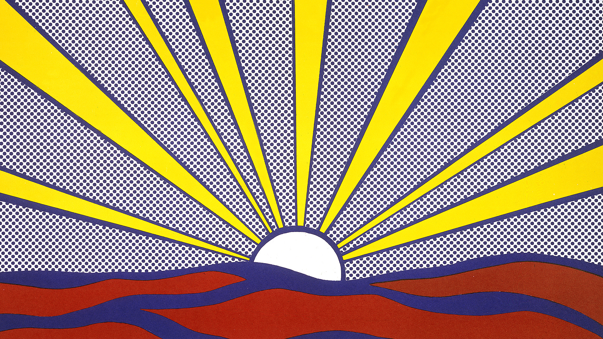 Spy The Unsung Psychedelic Pop-Art Landscapes Of Roy Lichtenstein ...