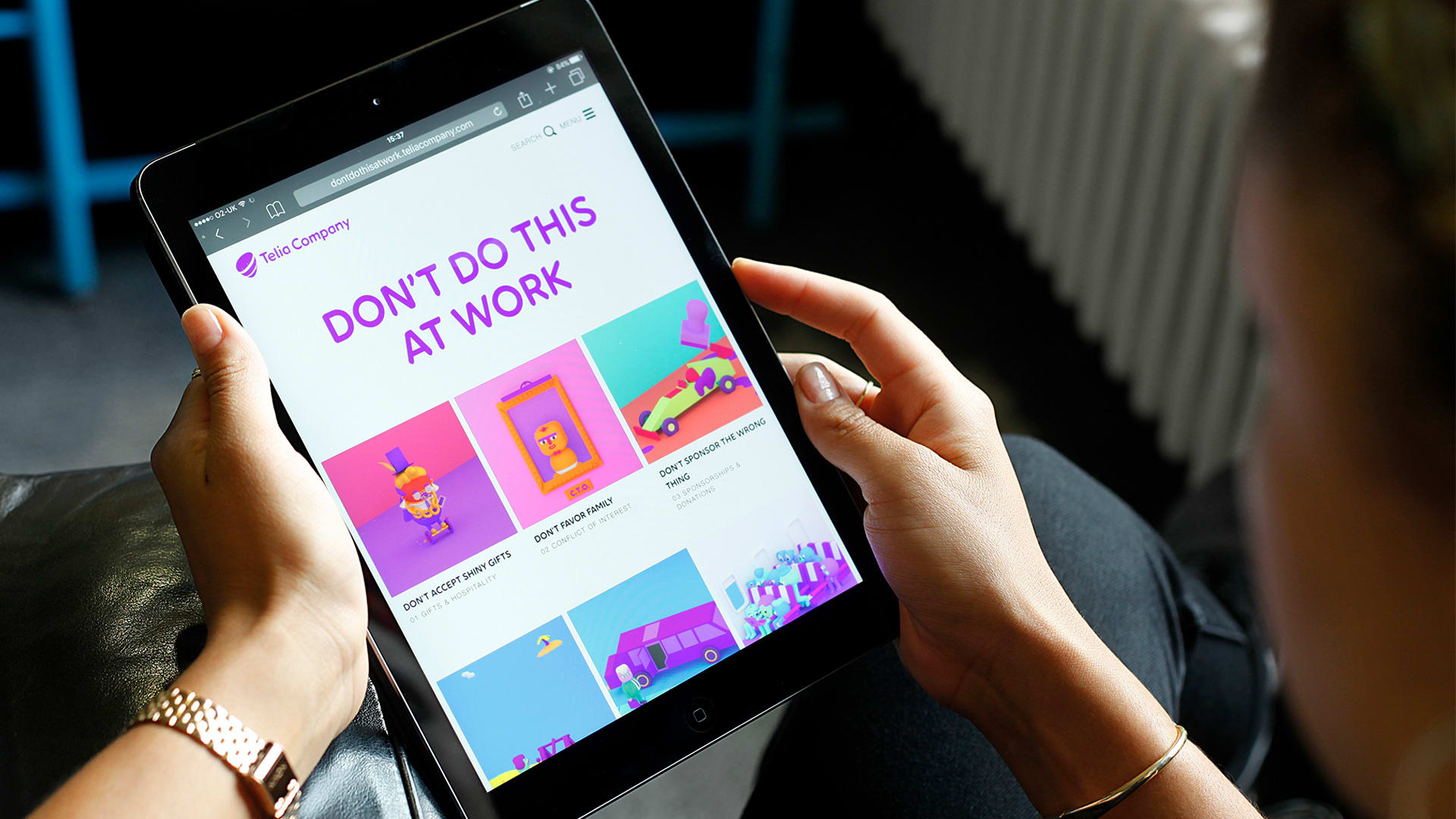 Redesigning The MindNumbing Employee Code Of ConductWith GIFs Fast