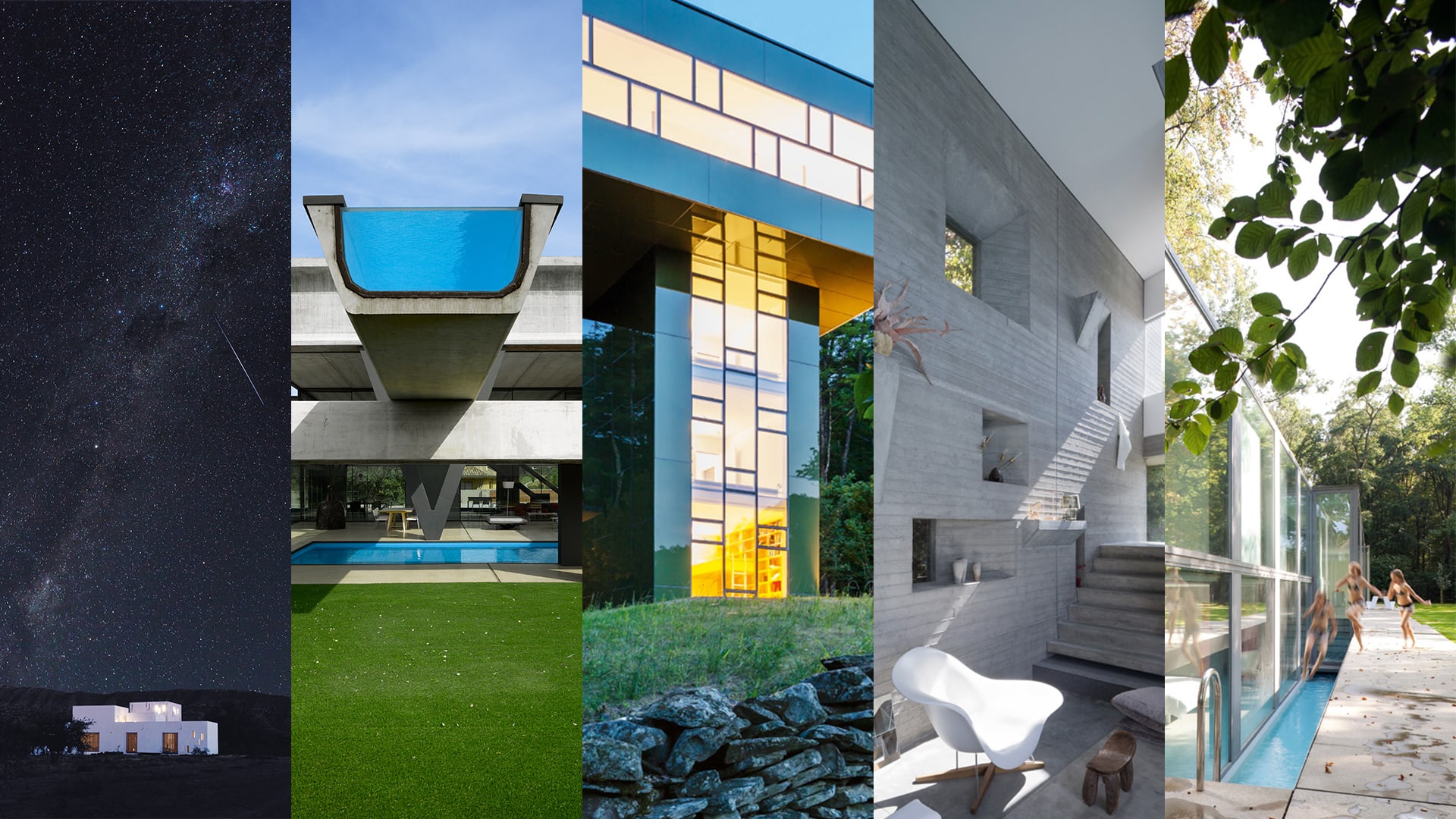 Houses architects design for themselves: 