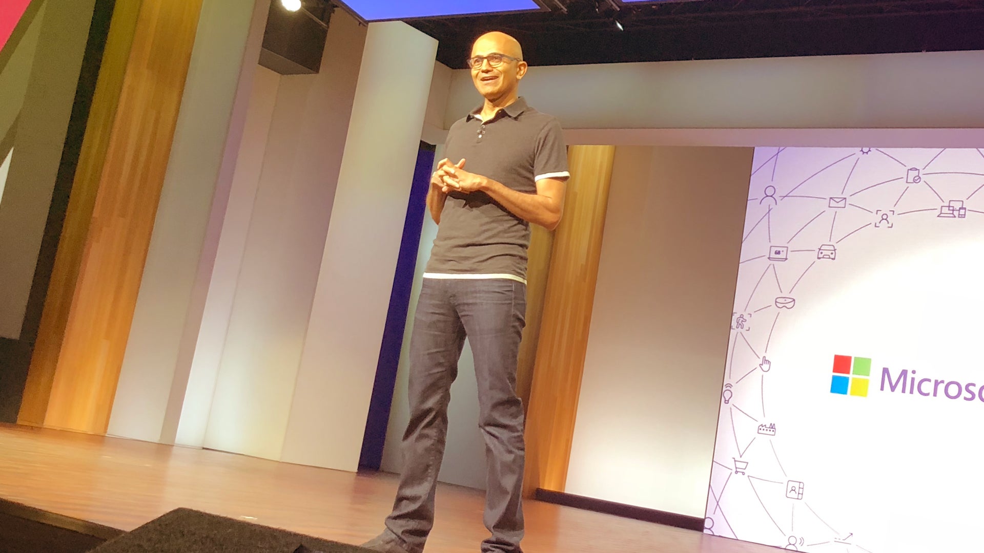Microsoft CEO Satya Nadella: The world is a computer, privacy a human ...