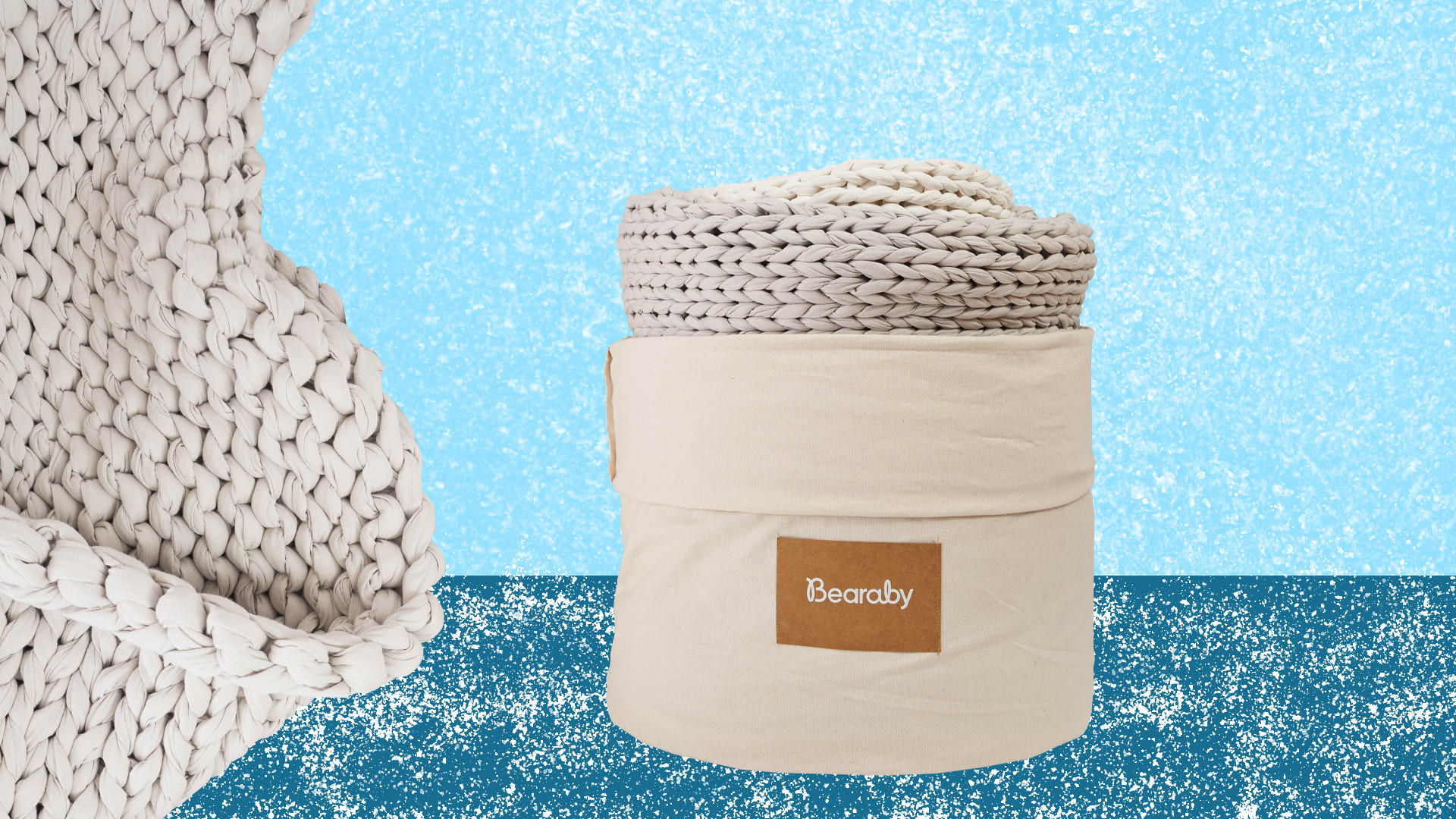 Bearaby's new queensize weighted blanket is a stylish comforter and a