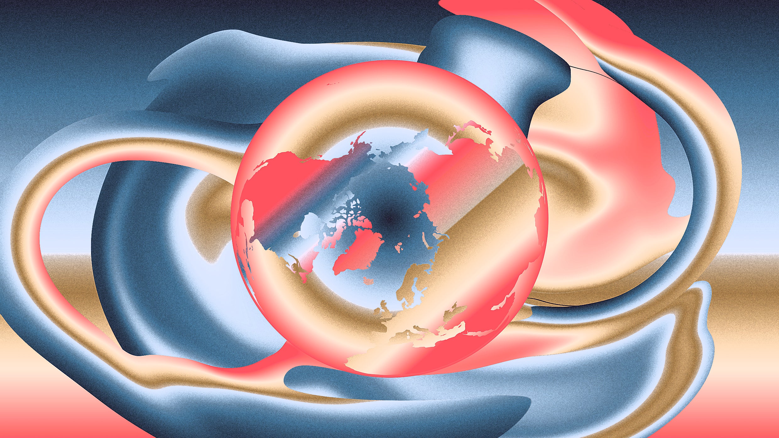 This map shows the gaps between who is causing climate change and who ...