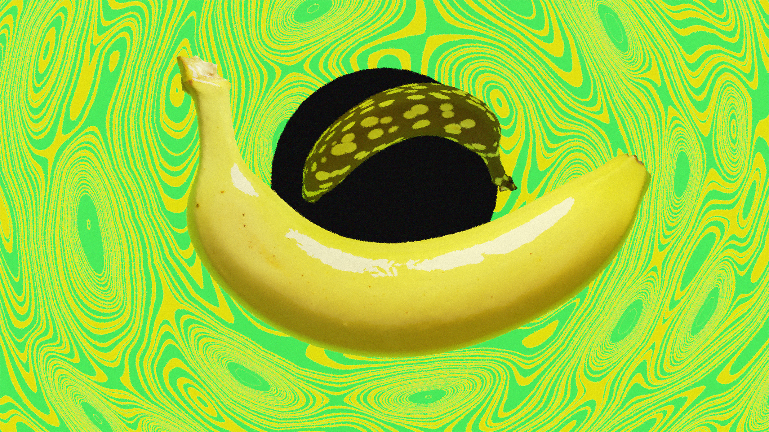 This banana will last longer because it's covered in an edible coating ...