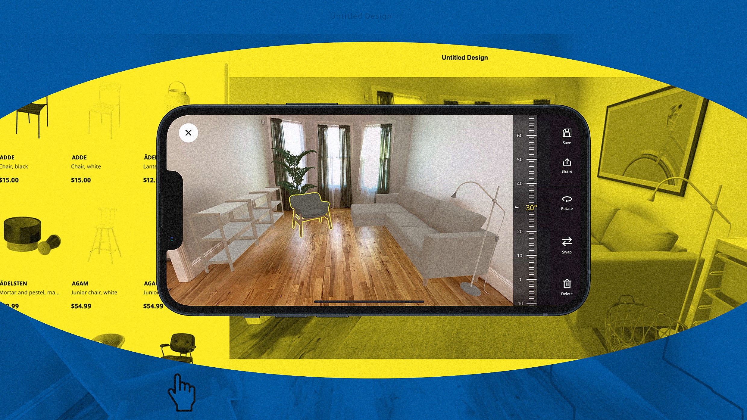 Ikea's new app deletes your living room furniture so you can buy even ...