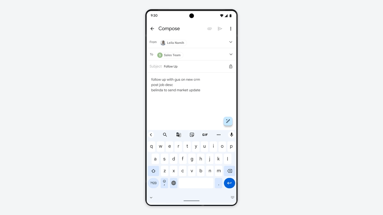 Gmail's AI can now write emails for you